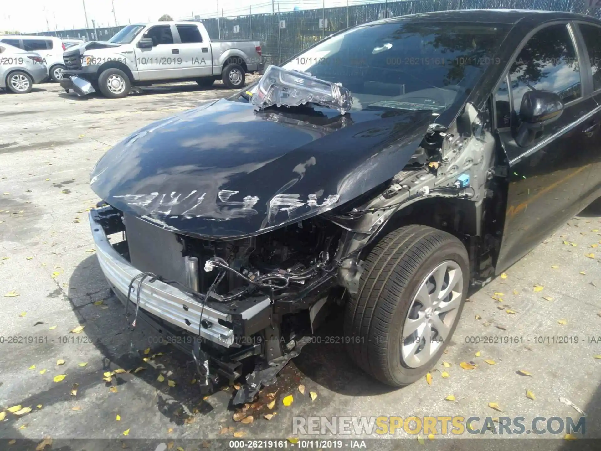 6 Photograph of a damaged car JTDEPRAEXLJ058437 TOYOTA COROLLA 2020