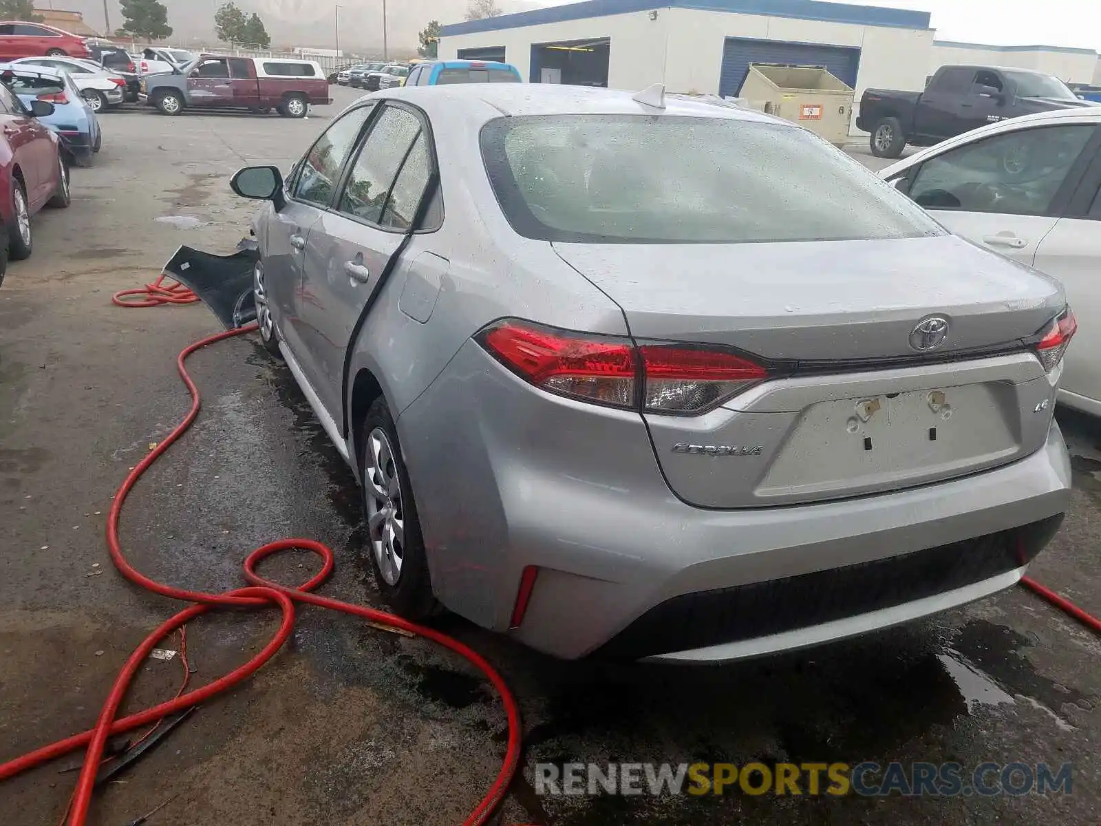 3 Photograph of a damaged car JTDEPRAEXLJ058647 TOYOTA COROLLA 2020