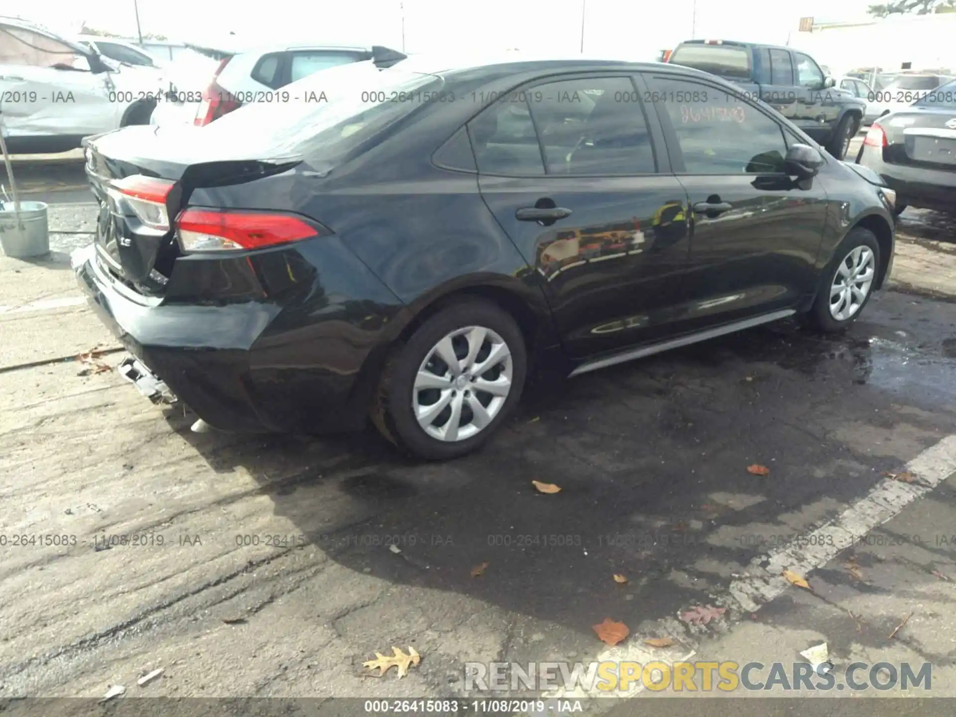 4 Photograph of a damaged car JTDEPRAEXLJ059426 TOYOTA COROLLA 2020