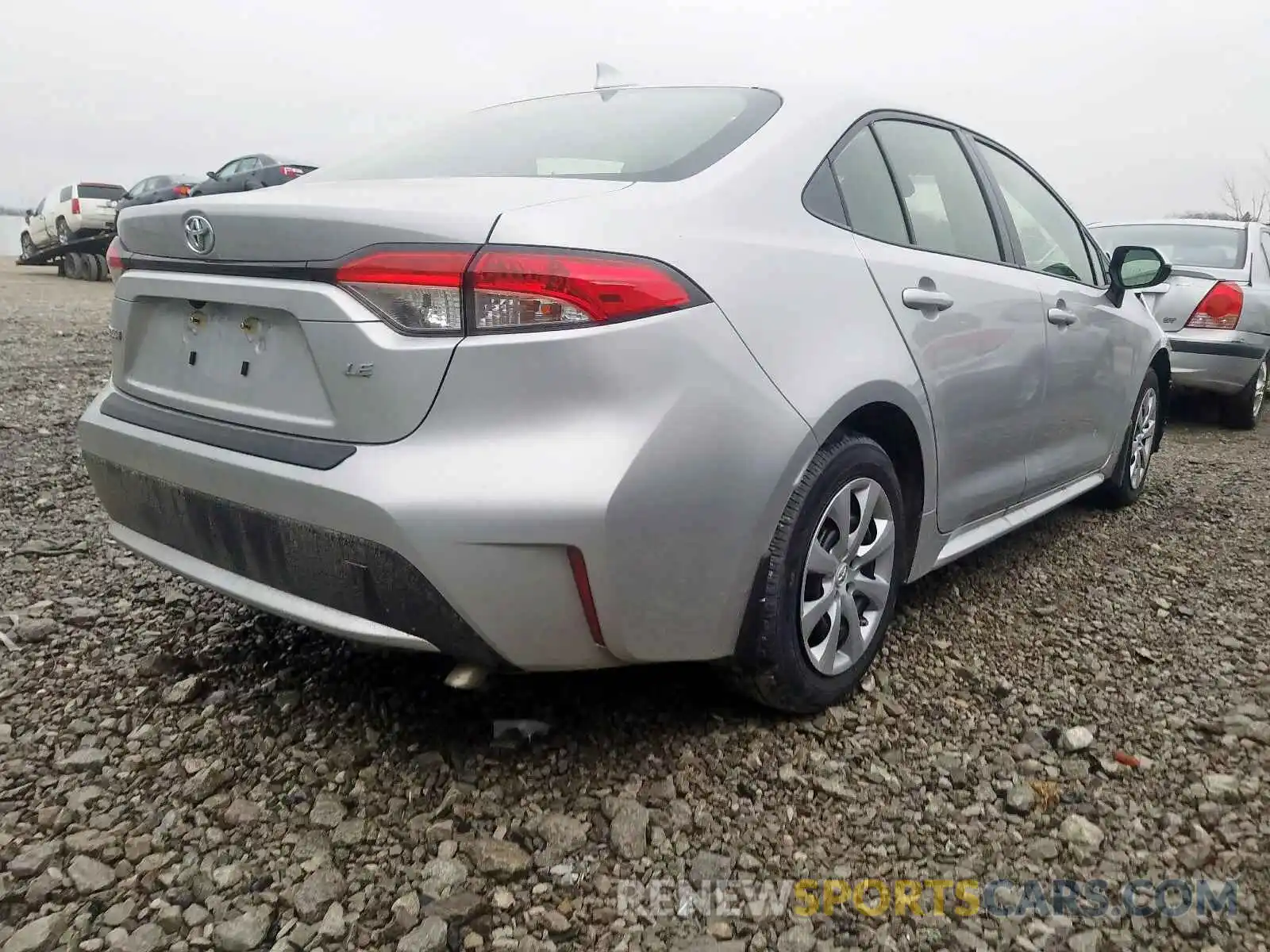 4 Photograph of a damaged car JTDEPRAEXLJ062827 TOYOTA COROLLA 2020