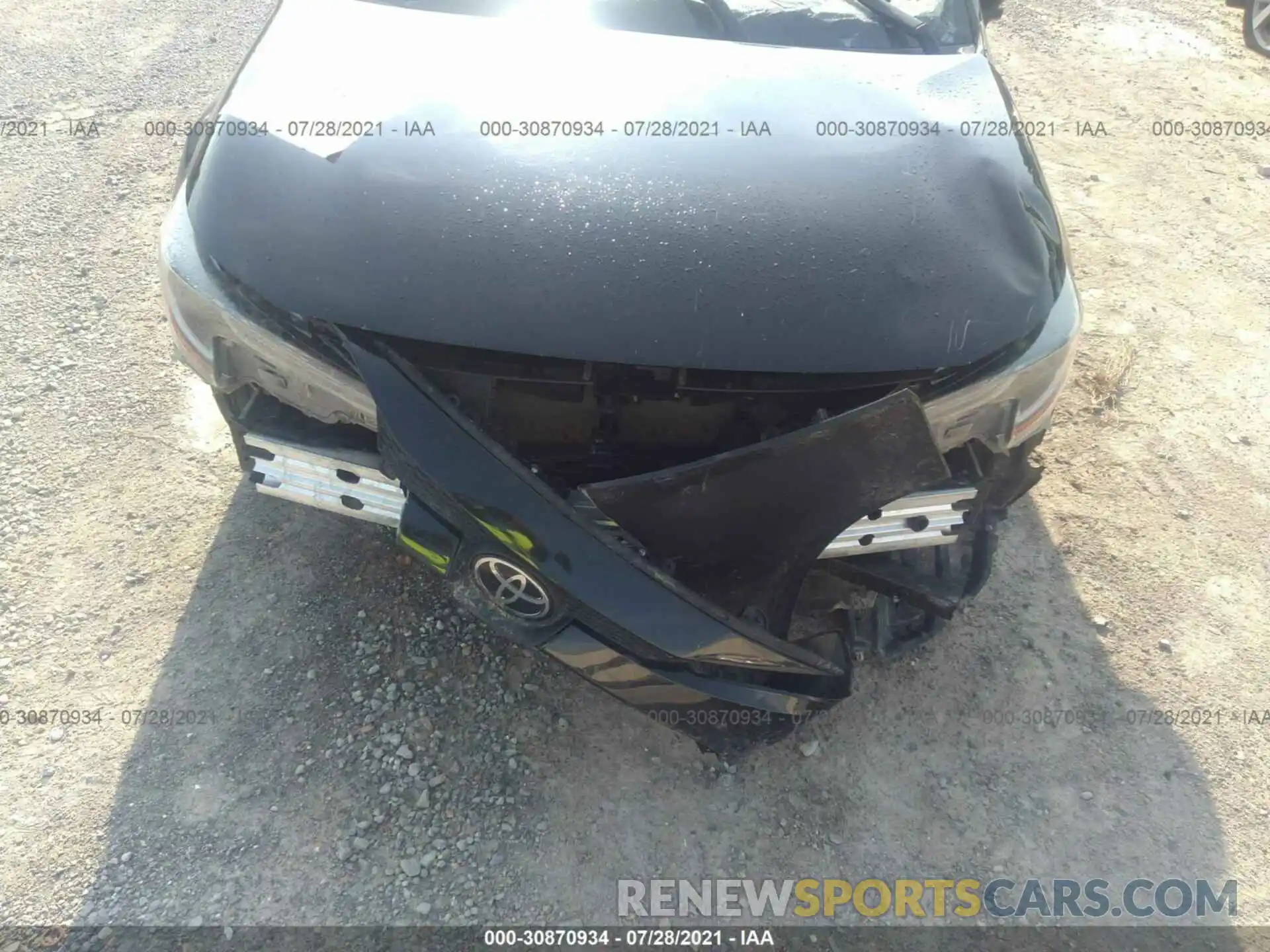 6 Photograph of a damaged car JTDEPRAEXLJ063766 TOYOTA COROLLA 2020