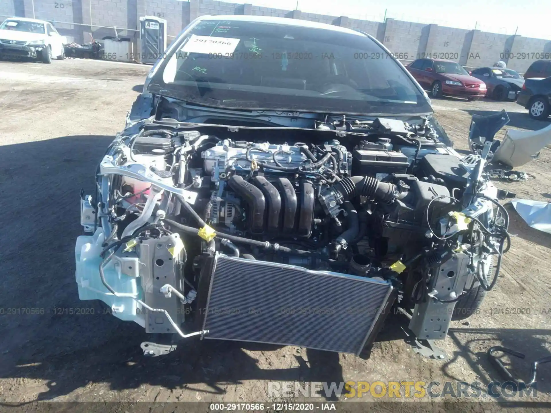 6 Photograph of a damaged car JTDEPRAEXLJ064528 TOYOTA COROLLA 2020