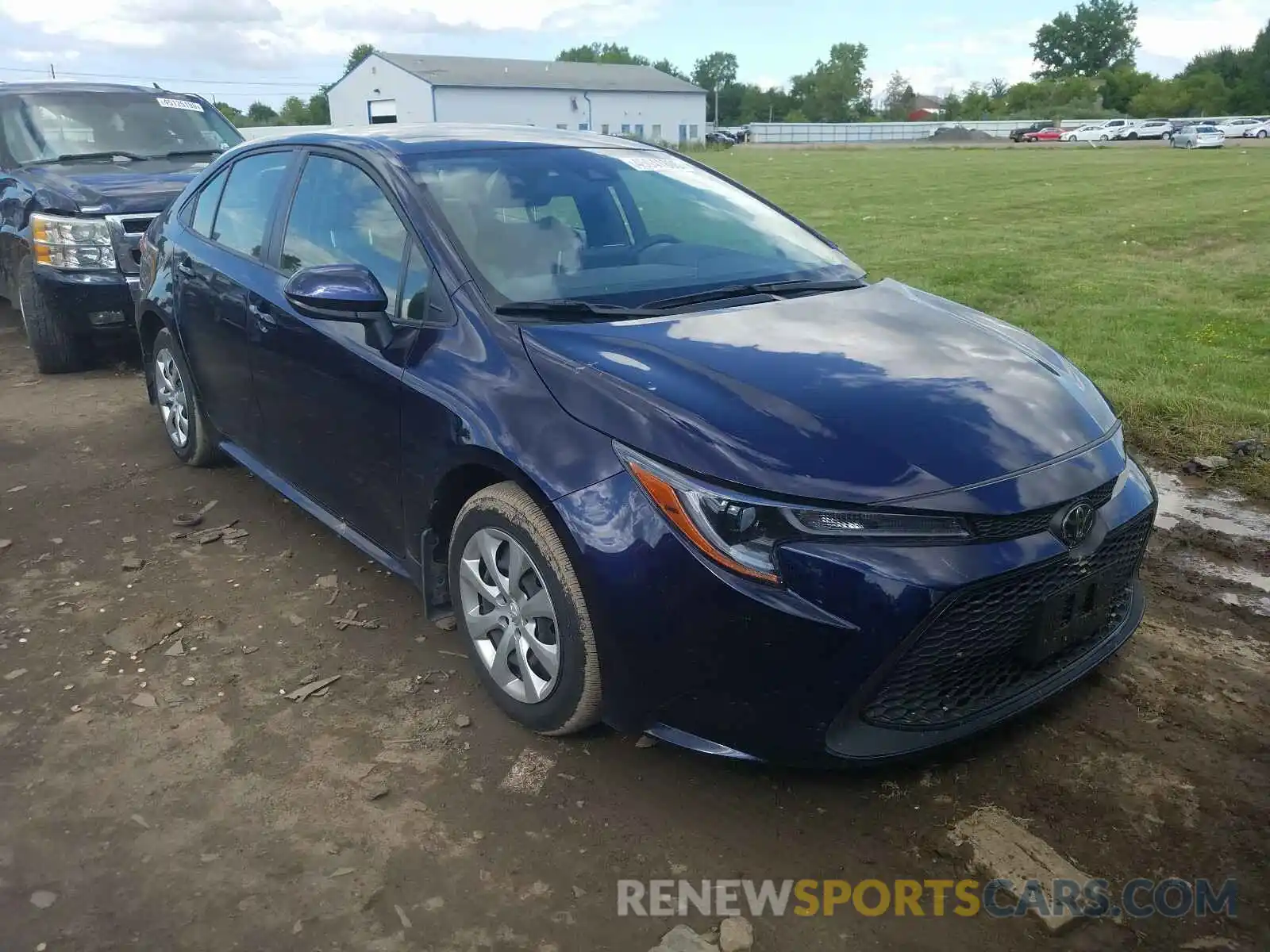 1 Photograph of a damaged car JTDEPRAEXLJ066134 TOYOTA COROLLA 2020