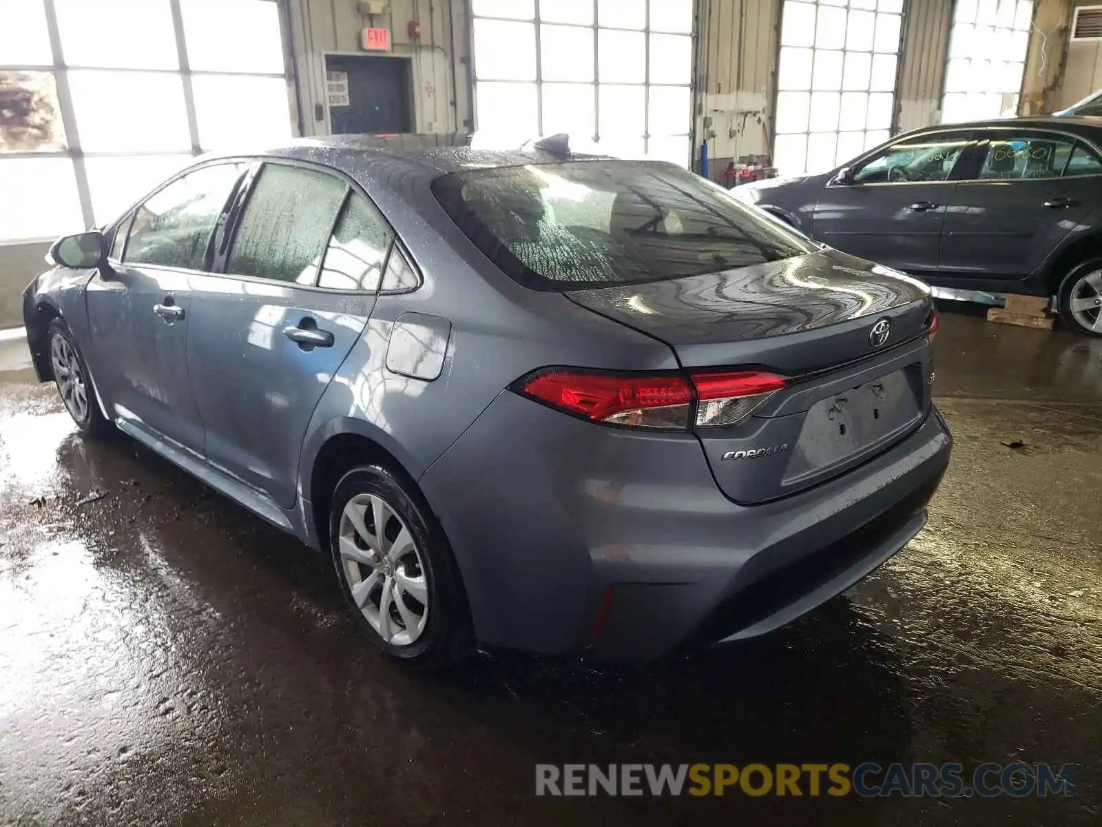 3 Photograph of a damaged car JTDEPRAEXLJ066425 TOYOTA COROLLA 2020