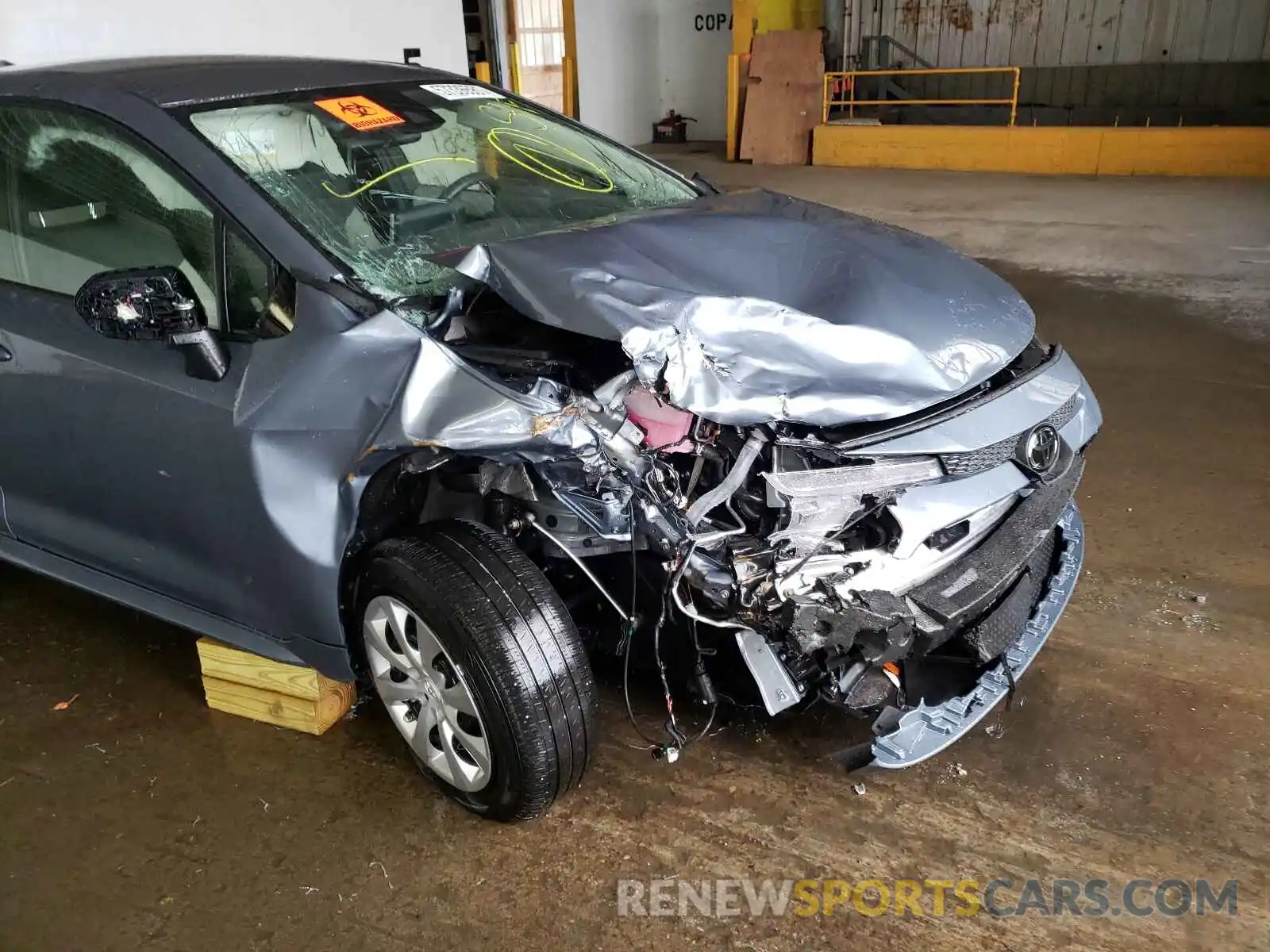 9 Photograph of a damaged car JTDEPRAEXLJ066425 TOYOTA COROLLA 2020