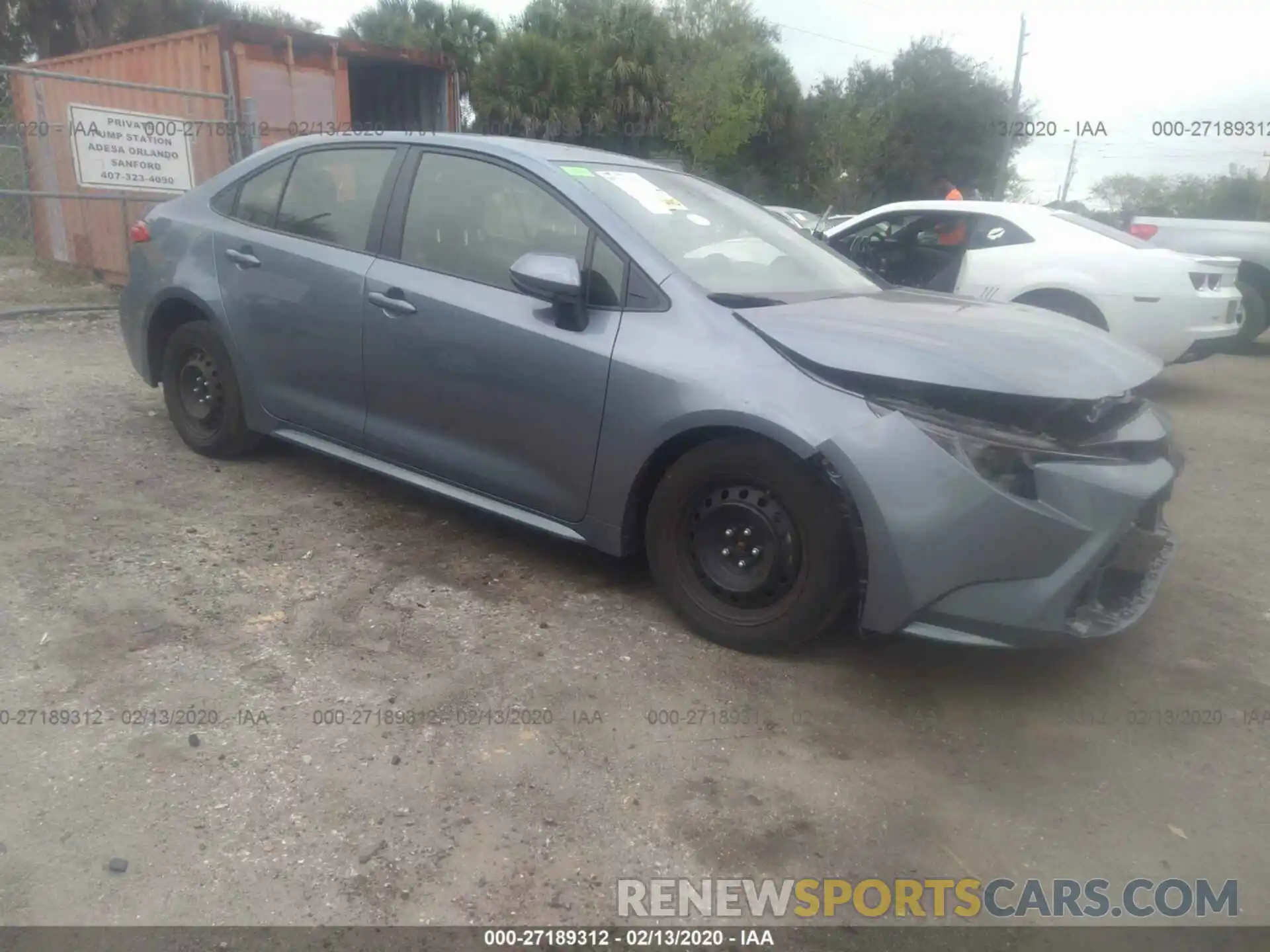 1 Photograph of a damaged car JTDEPRAEXLJ066795 TOYOTA COROLLA 2020