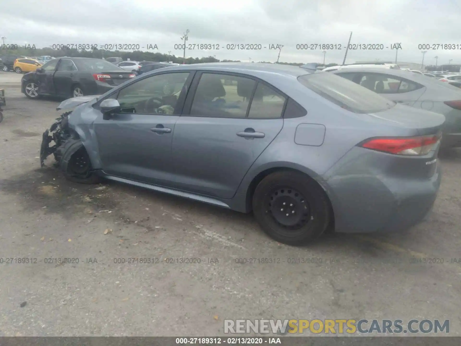 3 Photograph of a damaged car JTDEPRAEXLJ066795 TOYOTA COROLLA 2020