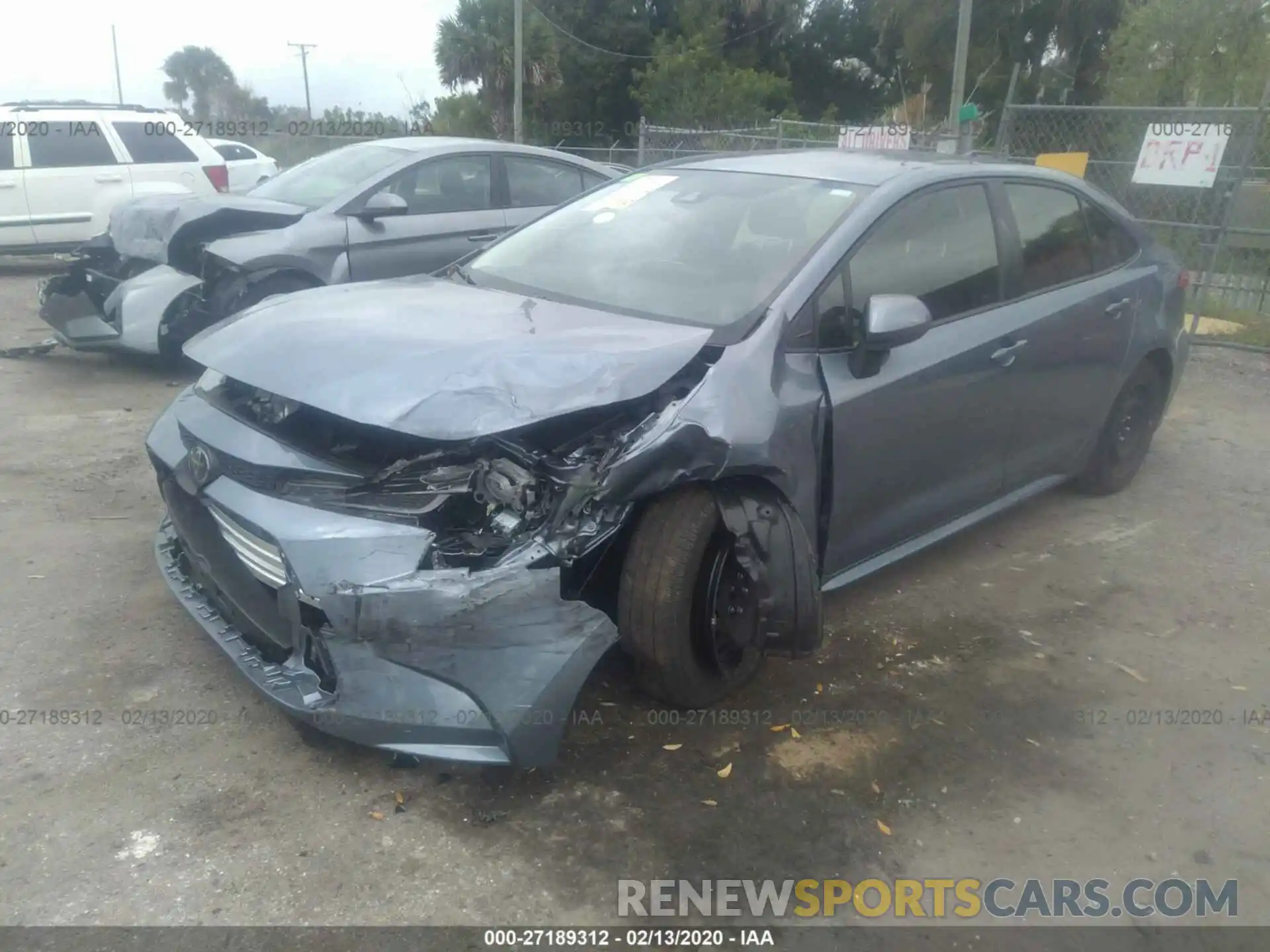 6 Photograph of a damaged car JTDEPRAEXLJ066795 TOYOTA COROLLA 2020