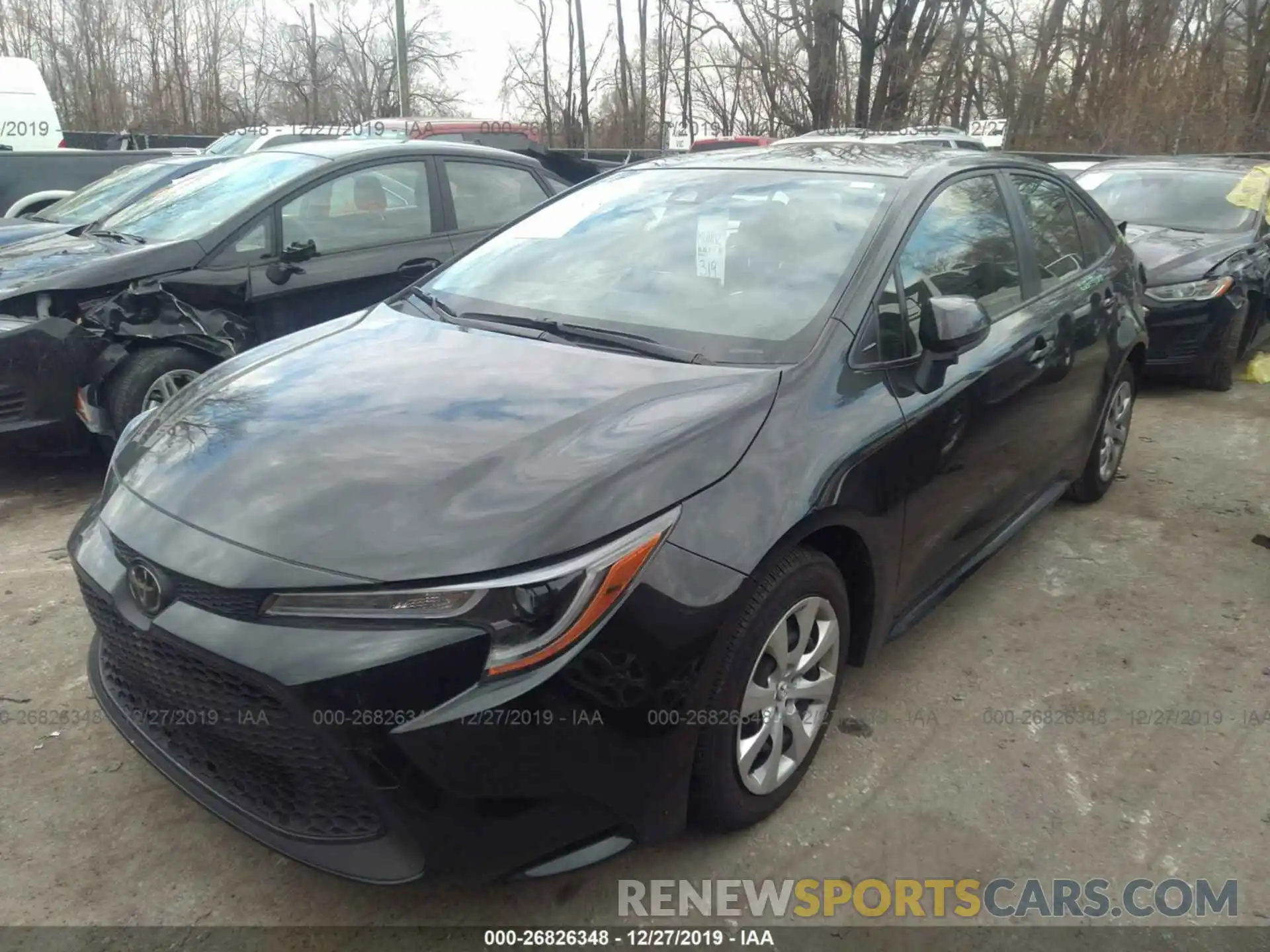 2 Photograph of a damaged car JTDEPRAEXLJ068319 TOYOTA COROLLA 2020