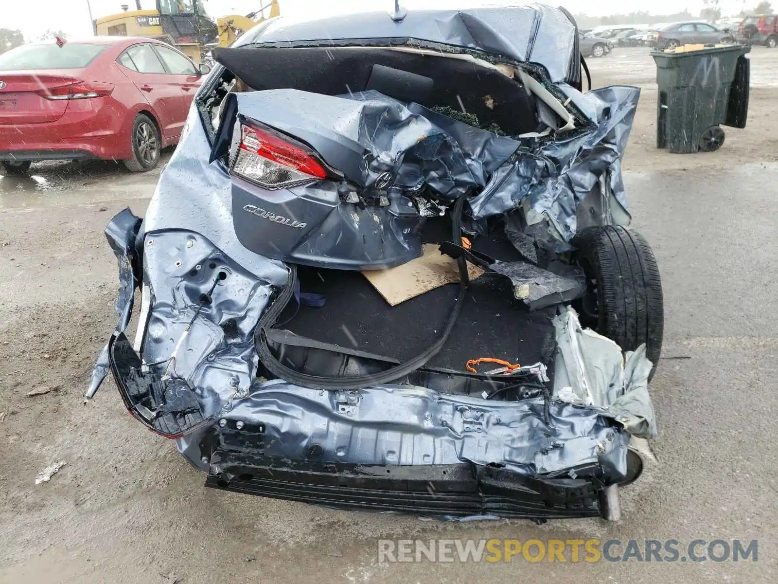 9 Photograph of a damaged car JTDEPRAEXLJ068417 TOYOTA COROLLA 2020