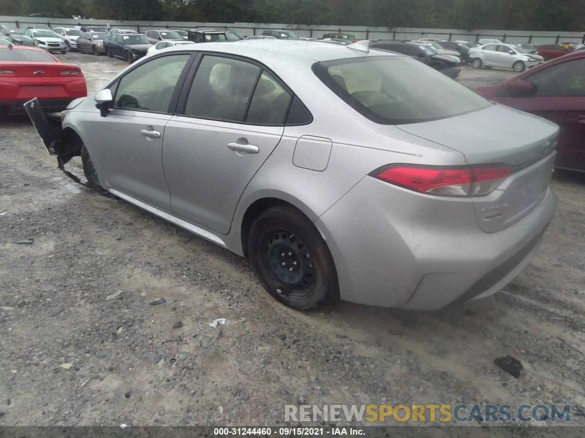 3 Photograph of a damaged car JTDEPRAEXLJ070202 TOYOTA COROLLA 2020