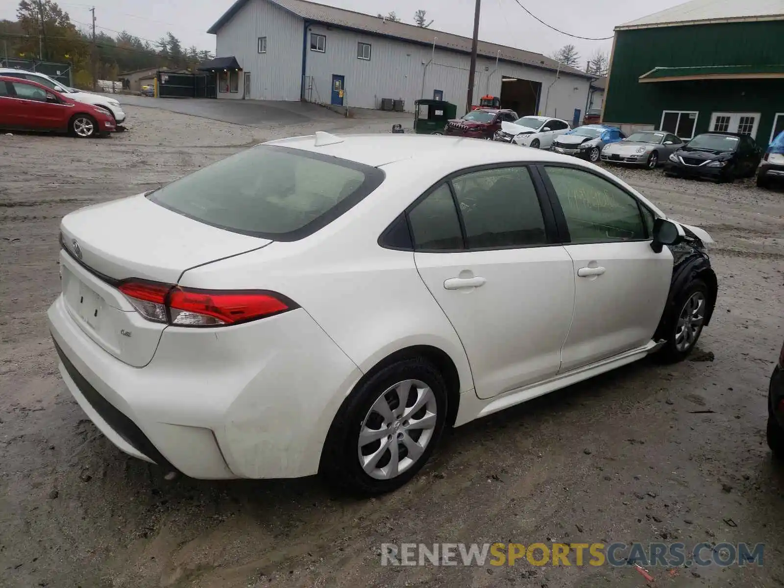 4 Photograph of a damaged car JTDEPRAEXLJ072855 TOYOTA COROLLA 2020