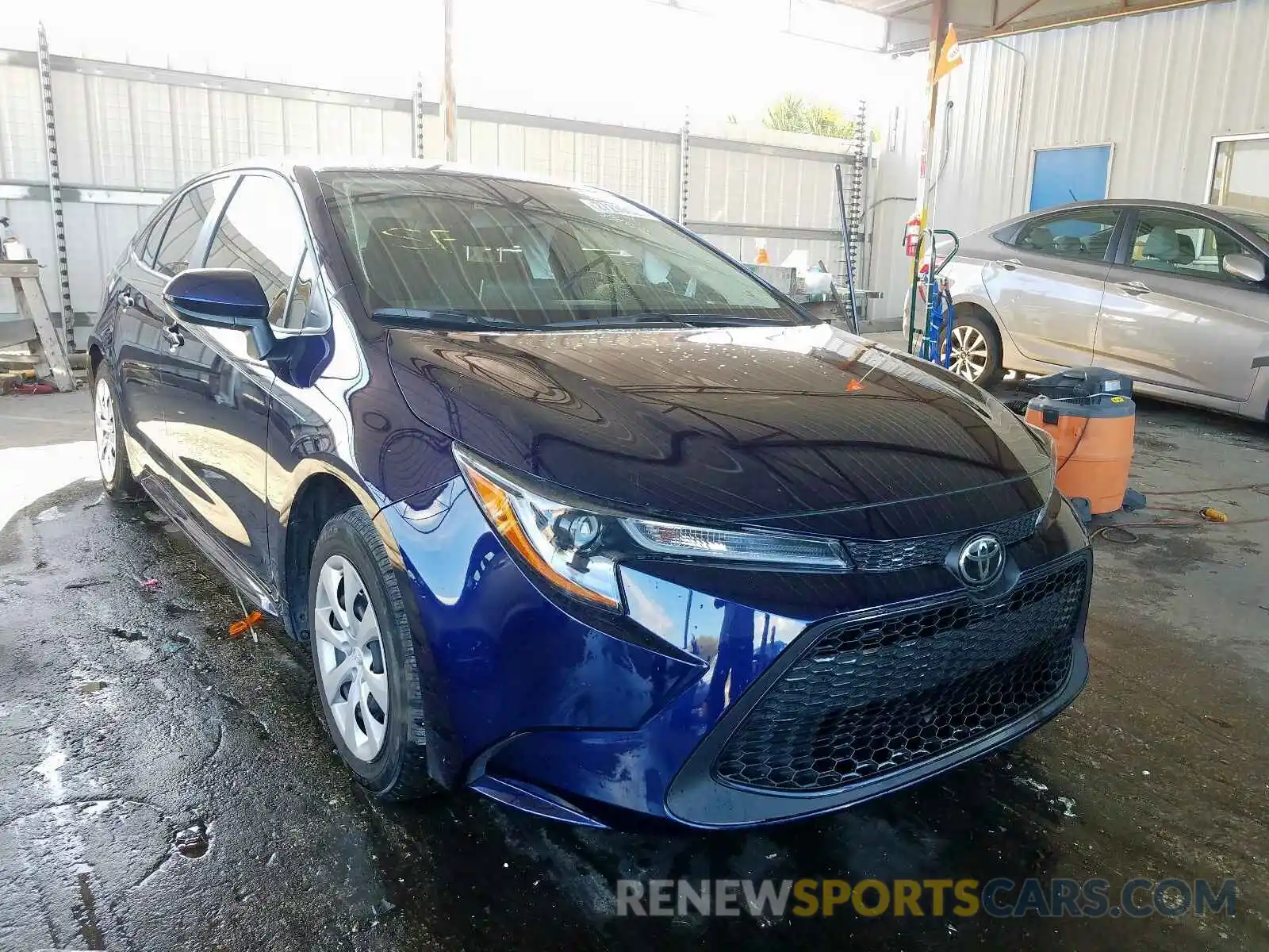 1 Photograph of a damaged car JTDEPRAEXLJ075822 TOYOTA COROLLA 2020