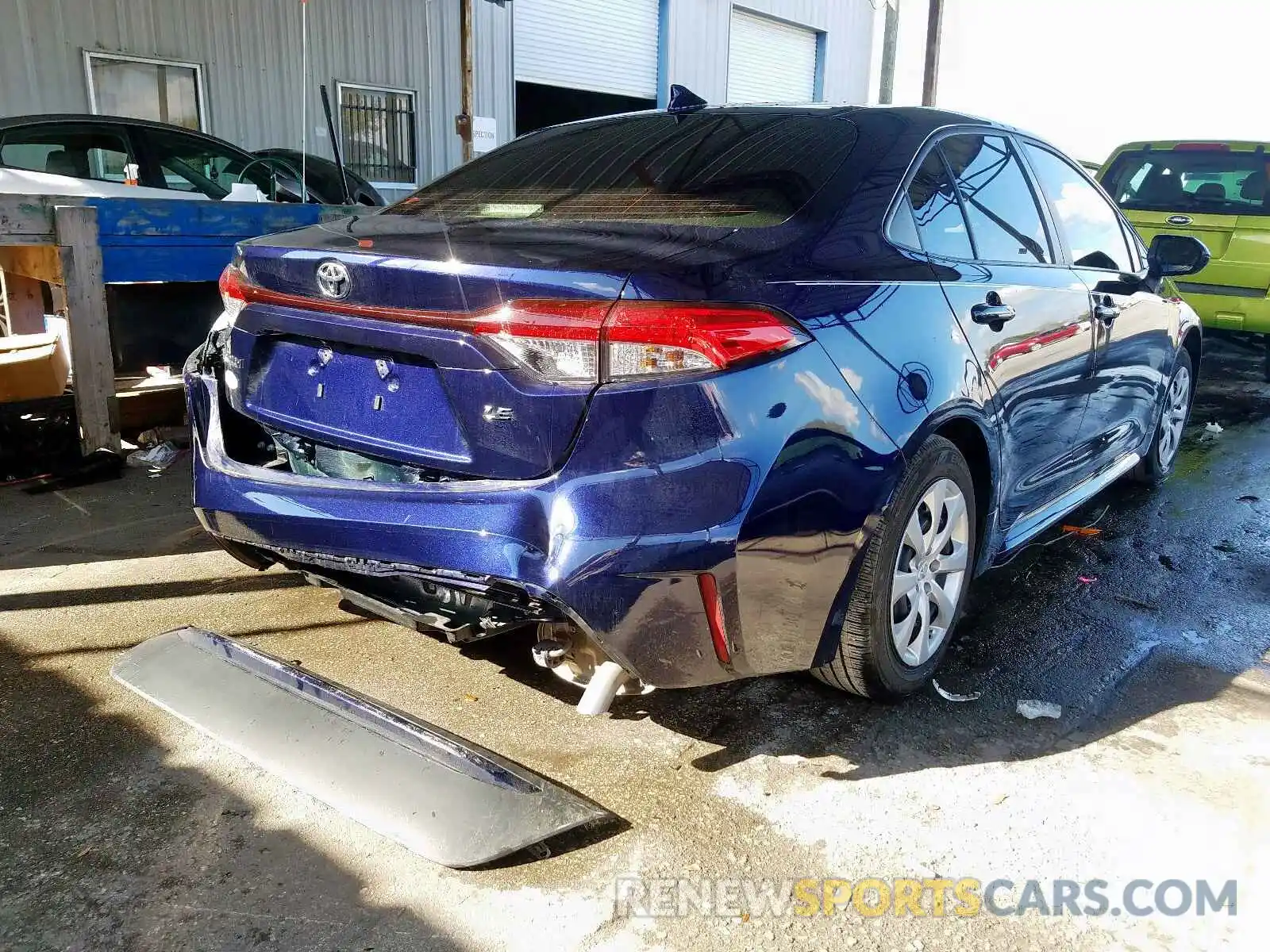 4 Photograph of a damaged car JTDEPRAEXLJ075822 TOYOTA COROLLA 2020