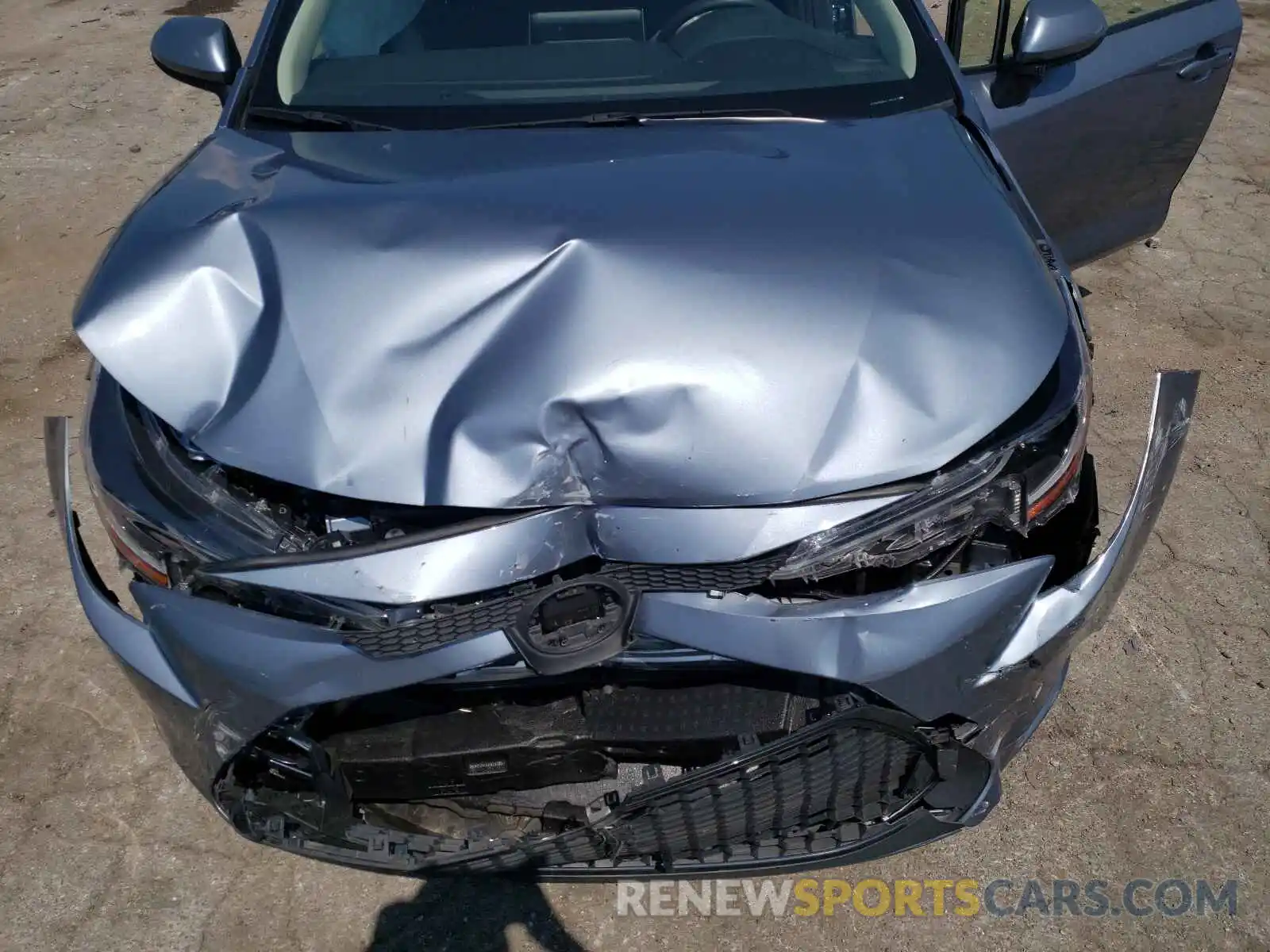 7 Photograph of a damaged car JTDEPRAEXLJ076257 TOYOTA COROLLA 2020