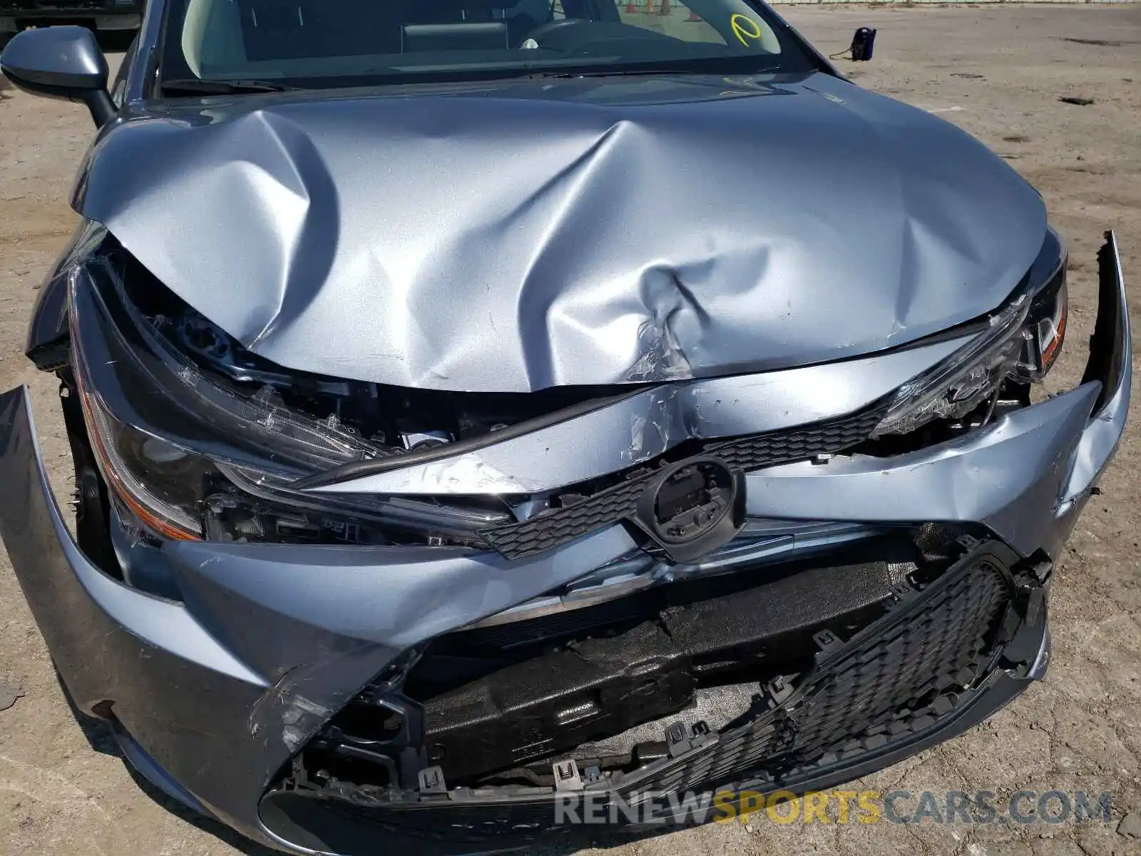 9 Photograph of a damaged car JTDEPRAEXLJ076257 TOYOTA COROLLA 2020