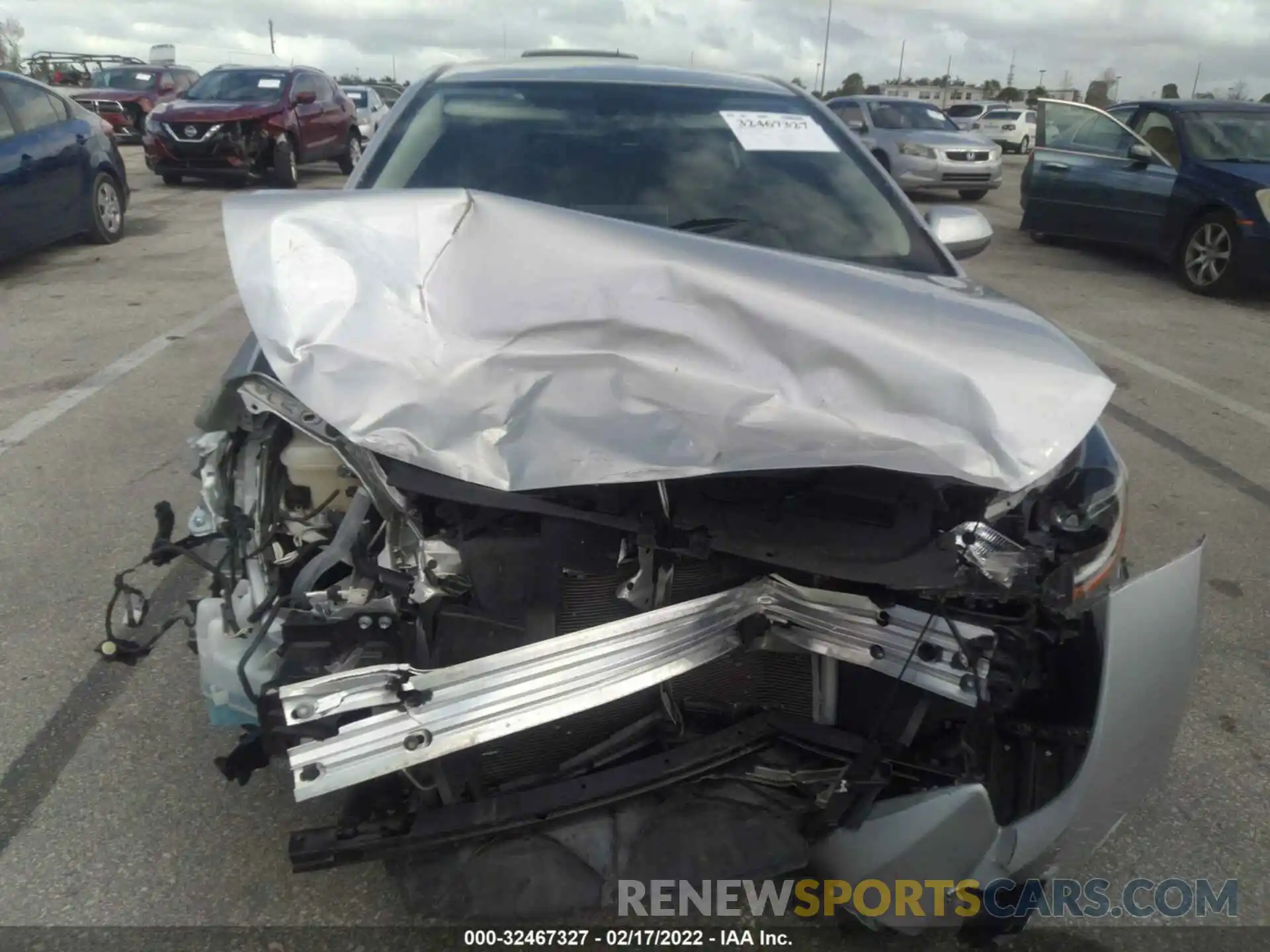 6 Photograph of a damaged car JTDEPRAEXLJ077733 TOYOTA COROLLA 2020