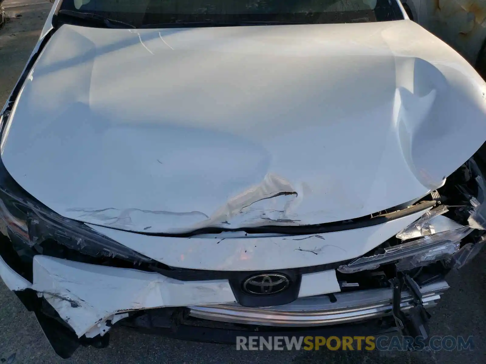 7 Photograph of a damaged car JTDEPRAEXLJ078848 TOYOTA COROLLA 2020