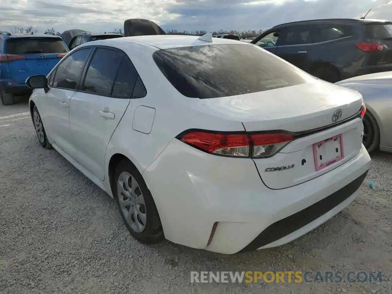 3 Photograph of a damaged car JTDEPRAEXLJ081104 TOYOTA COROLLA 2020