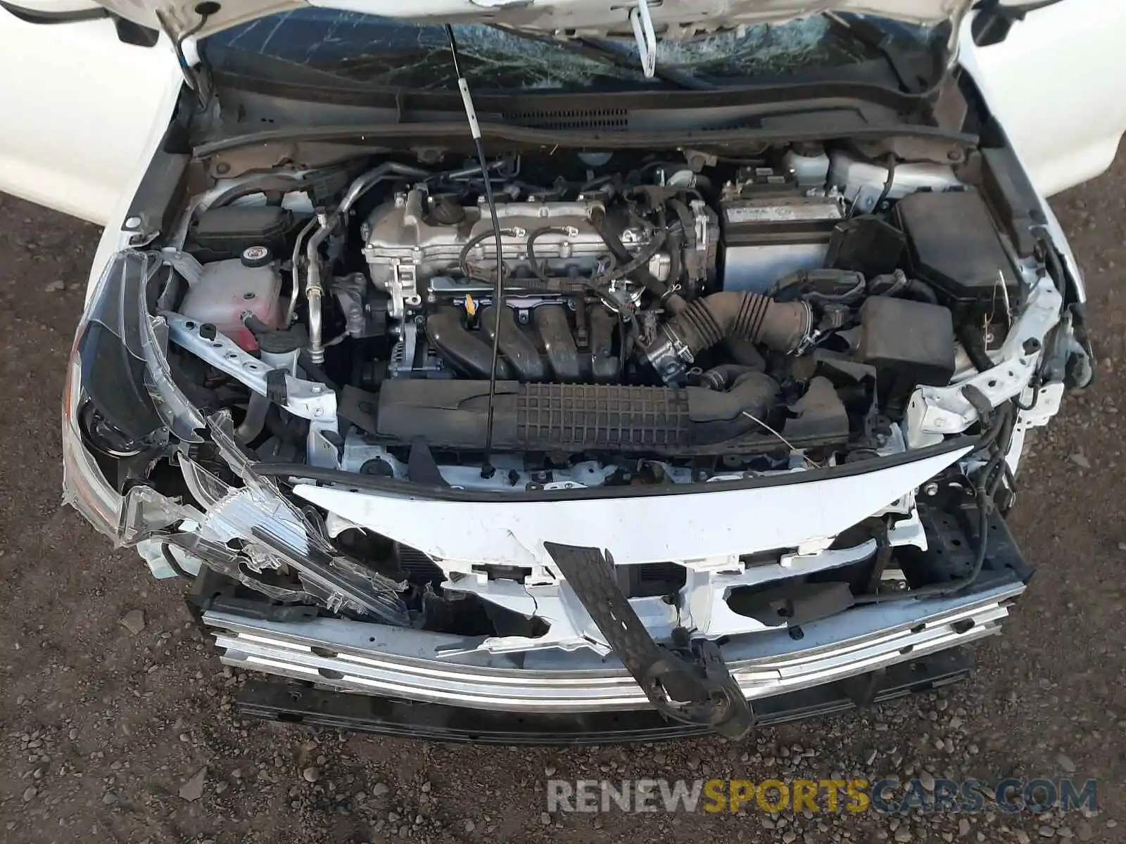 7 Photograph of a damaged car JTDEPRAEXLJ081362 TOYOTA COROLLA 2020