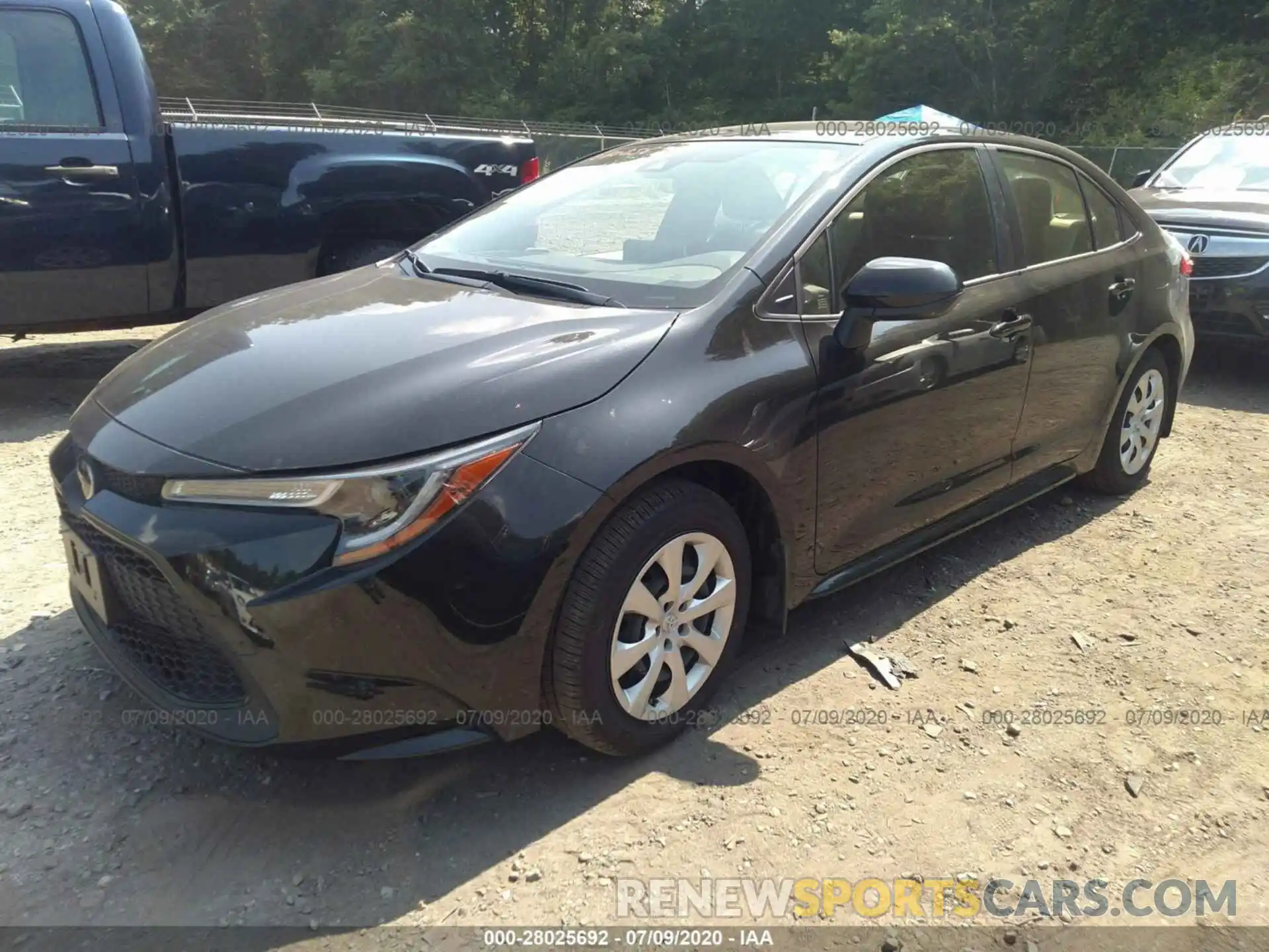 2 Photograph of a damaged car JTDEPRAEXLJ081958 TOYOTA COROLLA 2020