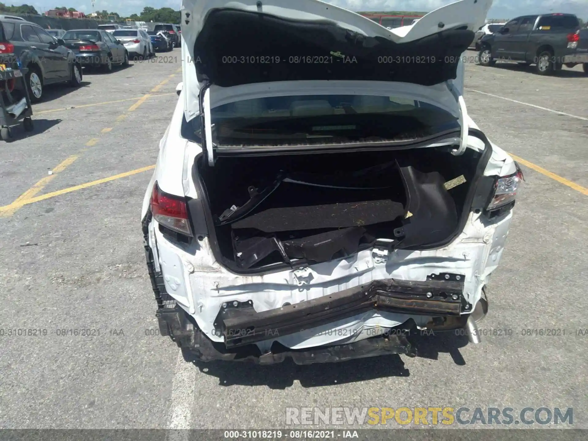 6 Photograph of a damaged car JTDEPRAEXLJ082043 TOYOTA COROLLA 2020