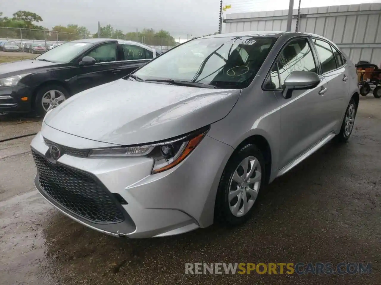 2 Photograph of a damaged car JTDEPRAEXLJ083547 TOYOTA COROLLA 2020