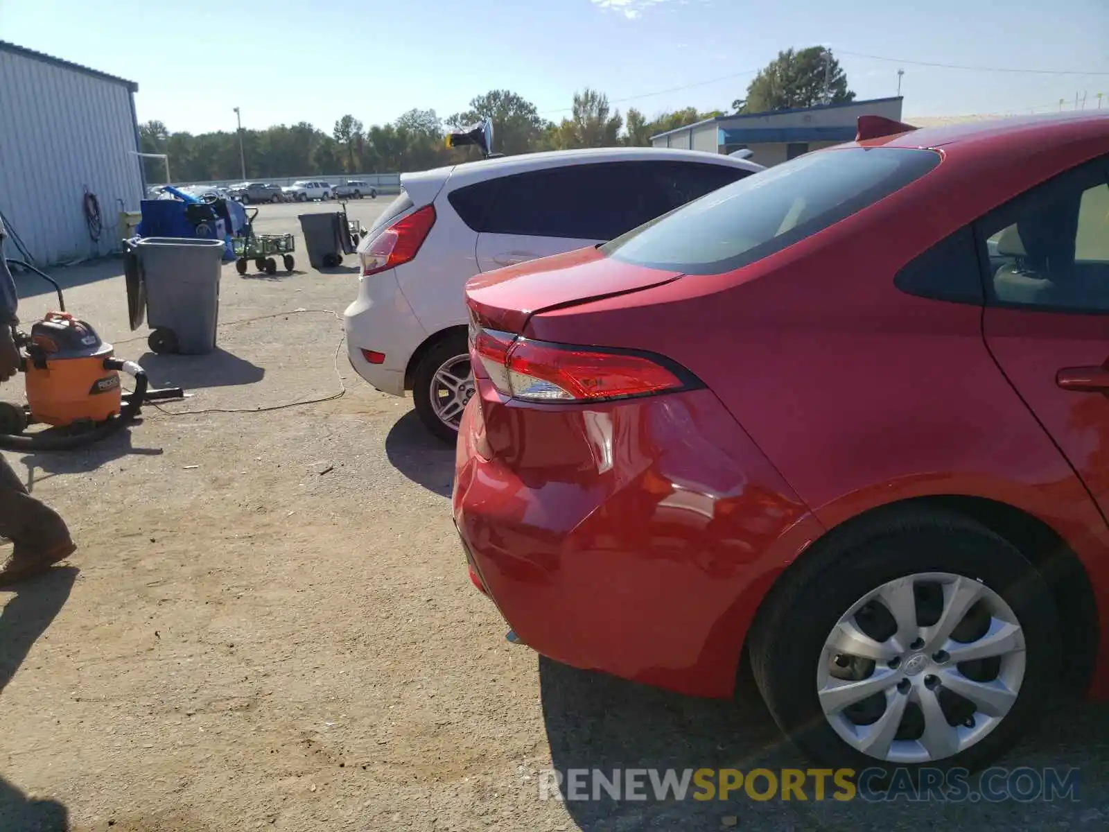 9 Photograph of a damaged car JTDEPRAEXLJ083869 TOYOTA COROLLA 2020