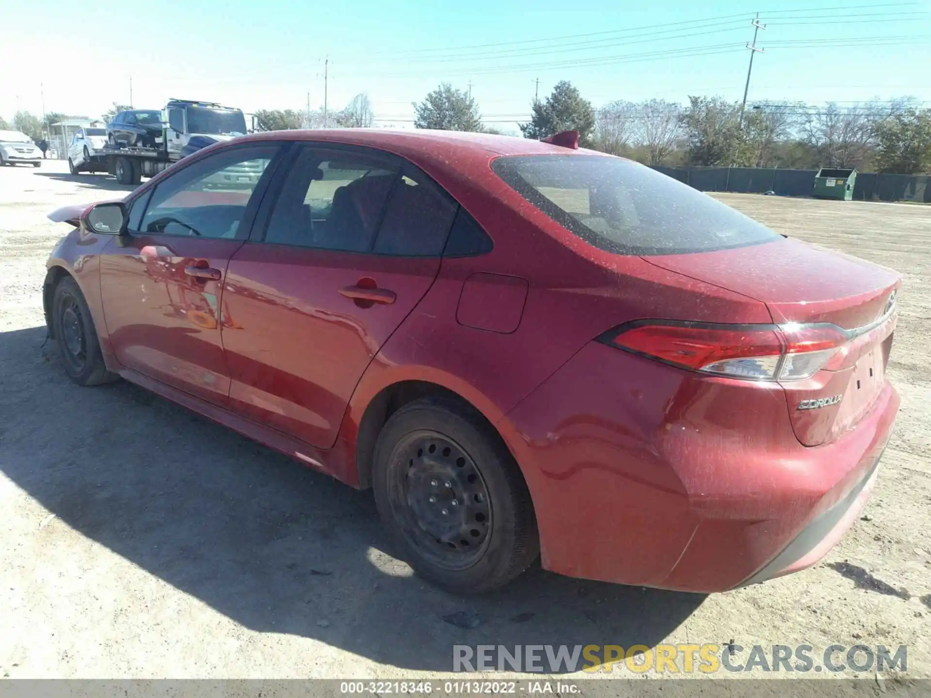 3 Photograph of a damaged car JTDEPRAEXLJ084567 TOYOTA COROLLA 2020