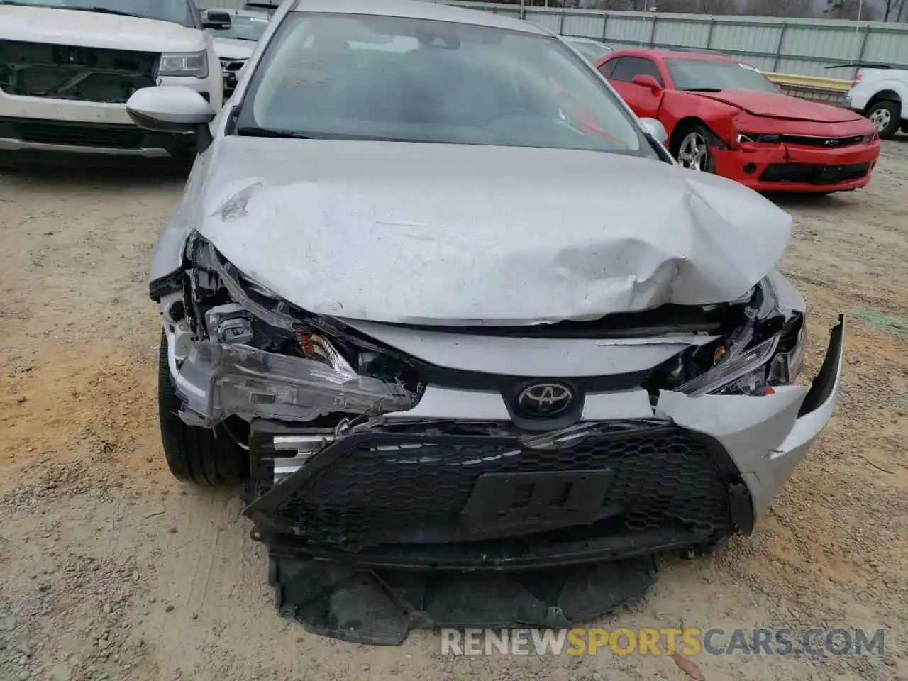 9 Photograph of a damaged car JTDEPRAEXLJ084830 TOYOTA COROLLA 2020