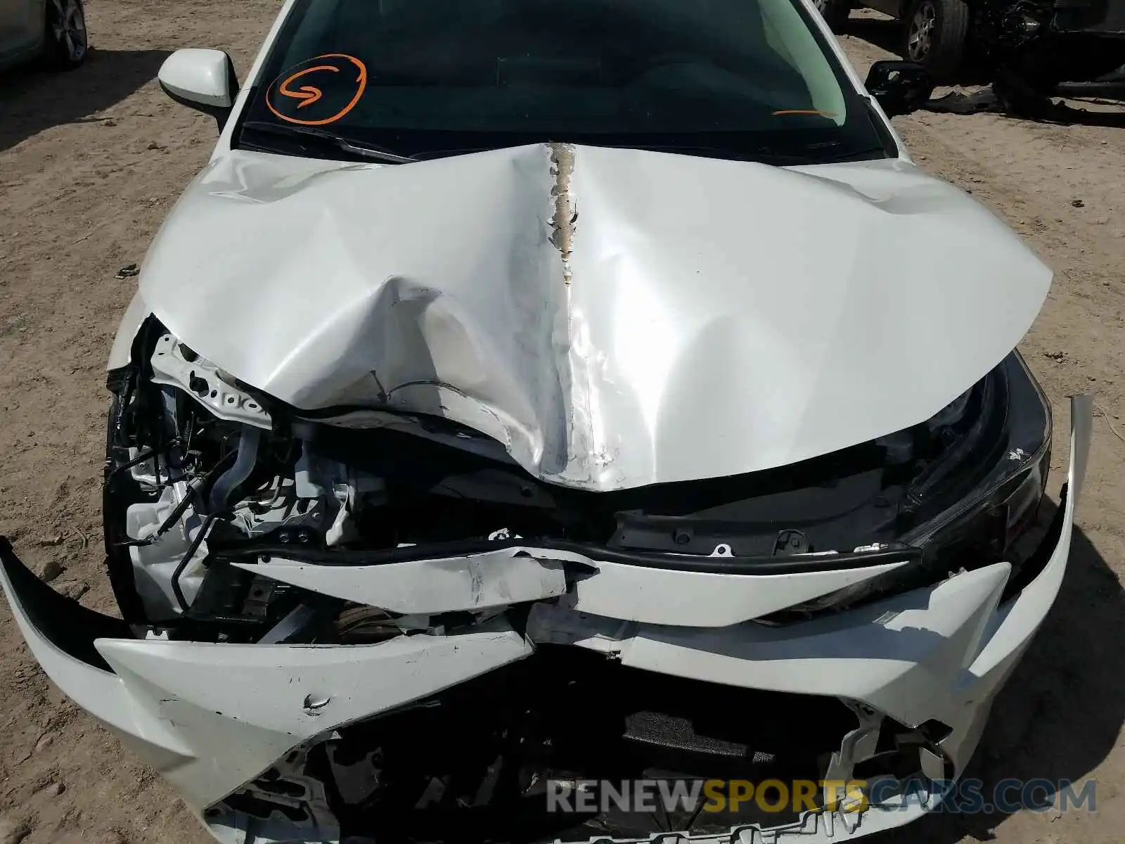 7 Фотография поврежденного автомобиля JTDEPRAEXLJ085573 TOYOTA COROLLA 2020