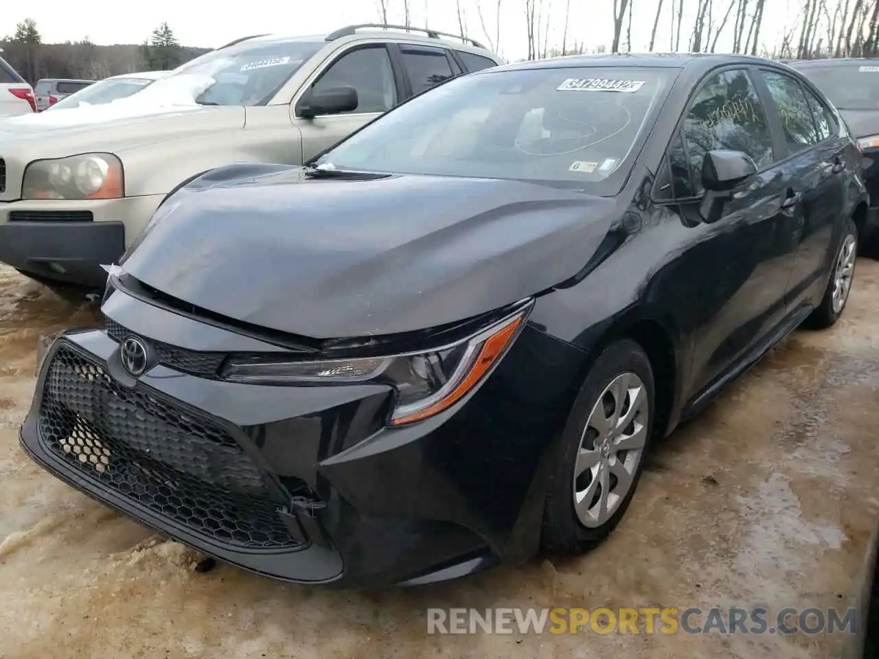 2 Photograph of a damaged car JTDEPRAEXLJ085976 TOYOTA COROLLA 2020