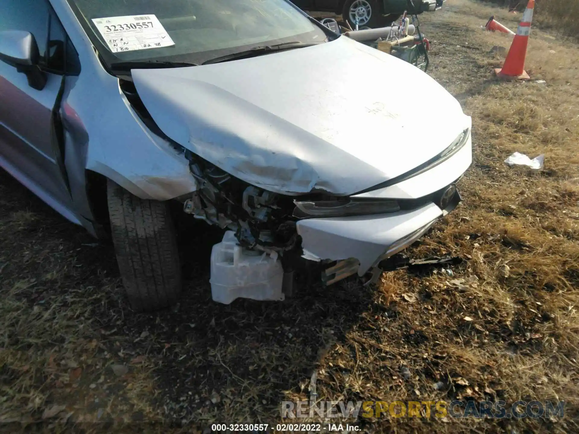 6 Photograph of a damaged car JTDEPRAEXLJ086237 TOYOTA COROLLA 2020