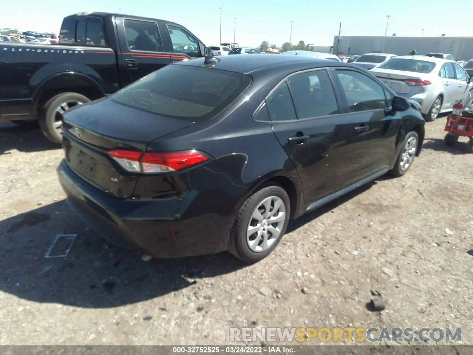 4 Photograph of a damaged car JTDEPRAEXLJ086903 TOYOTA COROLLA 2020