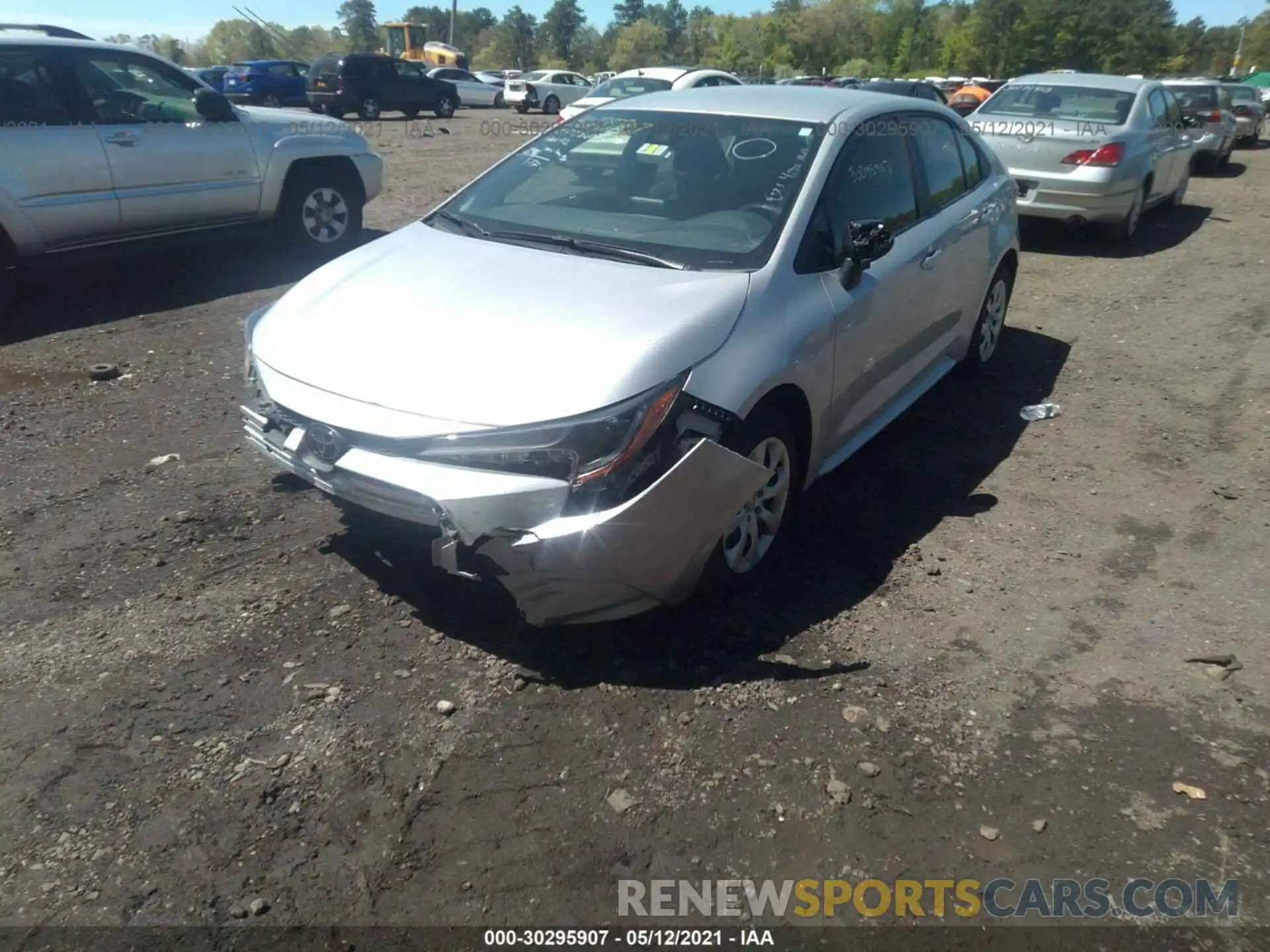 6 Photograph of a damaged car JTDEPRAEXLJ086979 TOYOTA COROLLA 2020