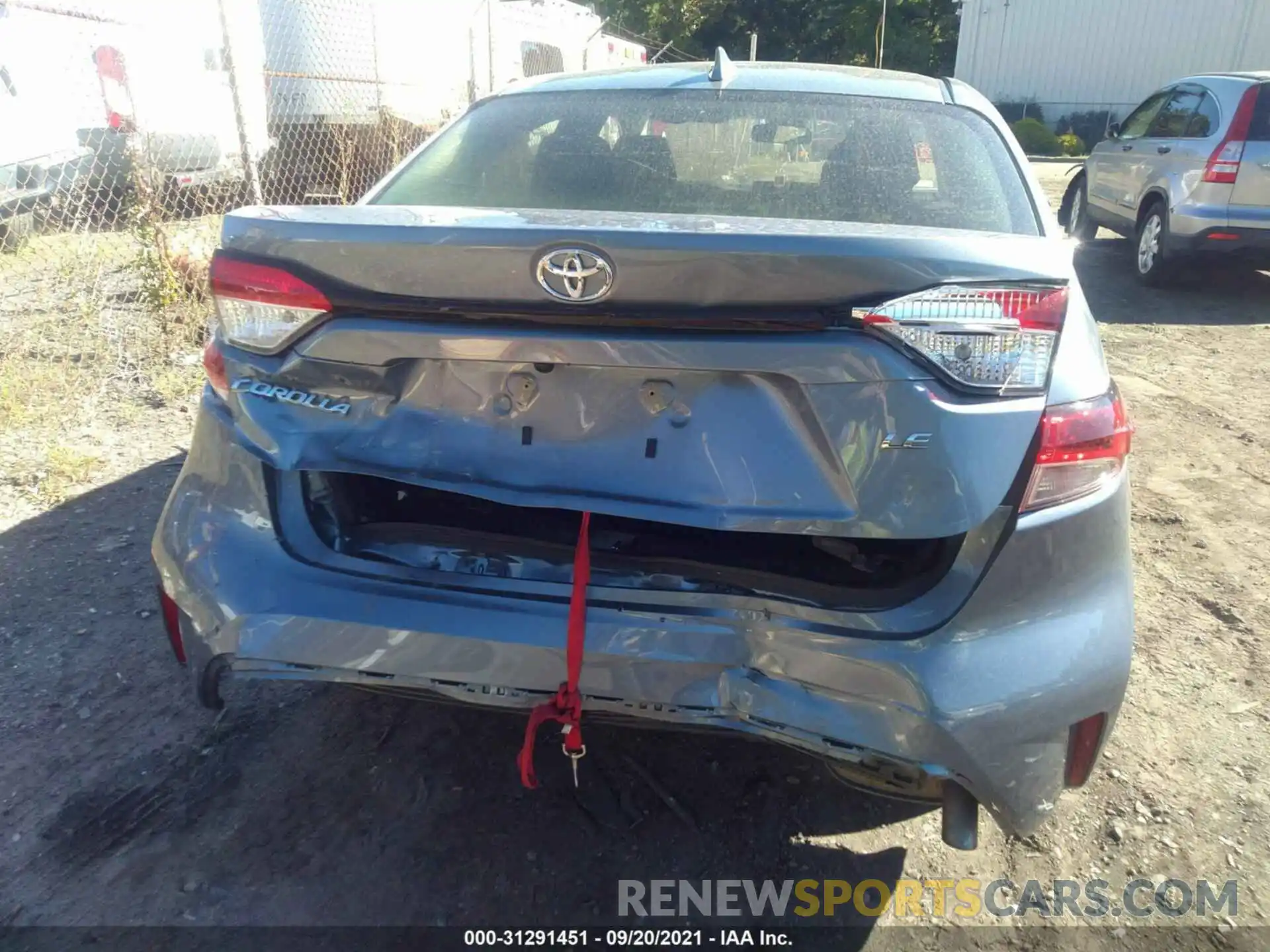 6 Photograph of a damaged car JTDEPRAEXLJ087775 TOYOTA COROLLA 2020