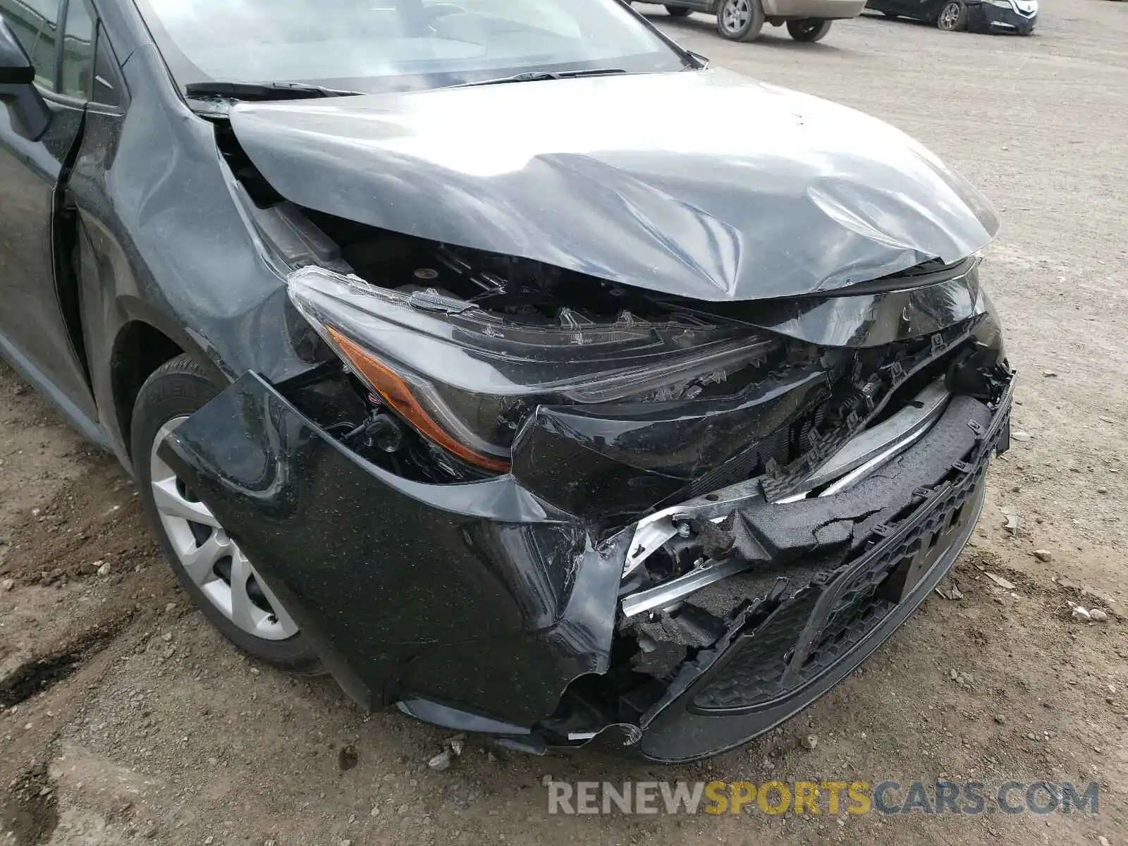 9 Photograph of a damaged car JTDEPRAEXLJ087906 TOYOTA COROLLA 2020