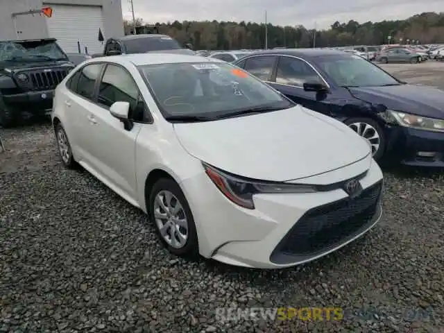 1 Photograph of a damaged car JTDEPRAEXLJ088523 TOYOTA COROLLA 2020