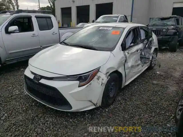 2 Photograph of a damaged car JTDEPRAEXLJ088523 TOYOTA COROLLA 2020