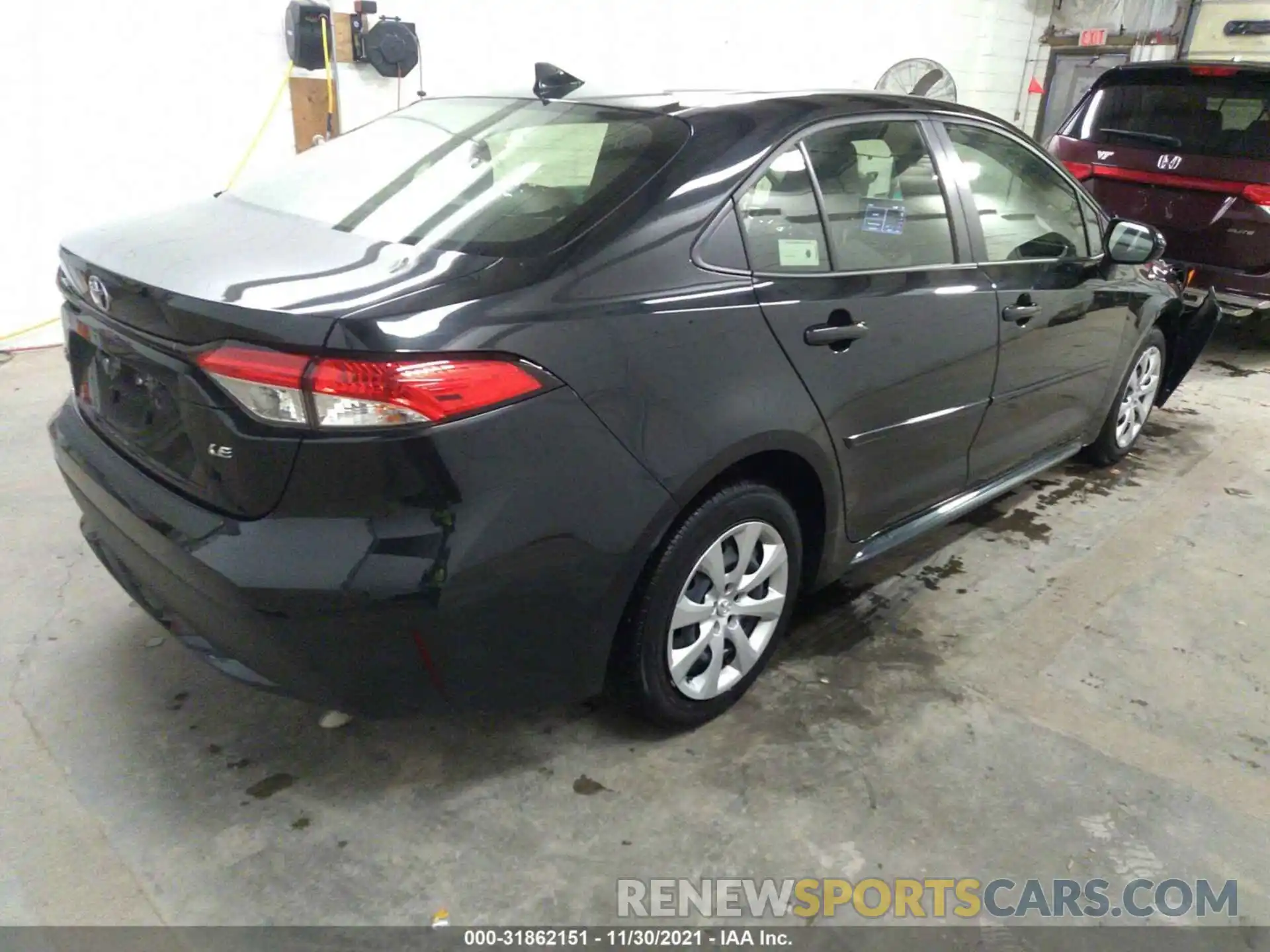 4 Photograph of a damaged car JTDEPRAEXLJ090496 TOYOTA COROLLA 2020