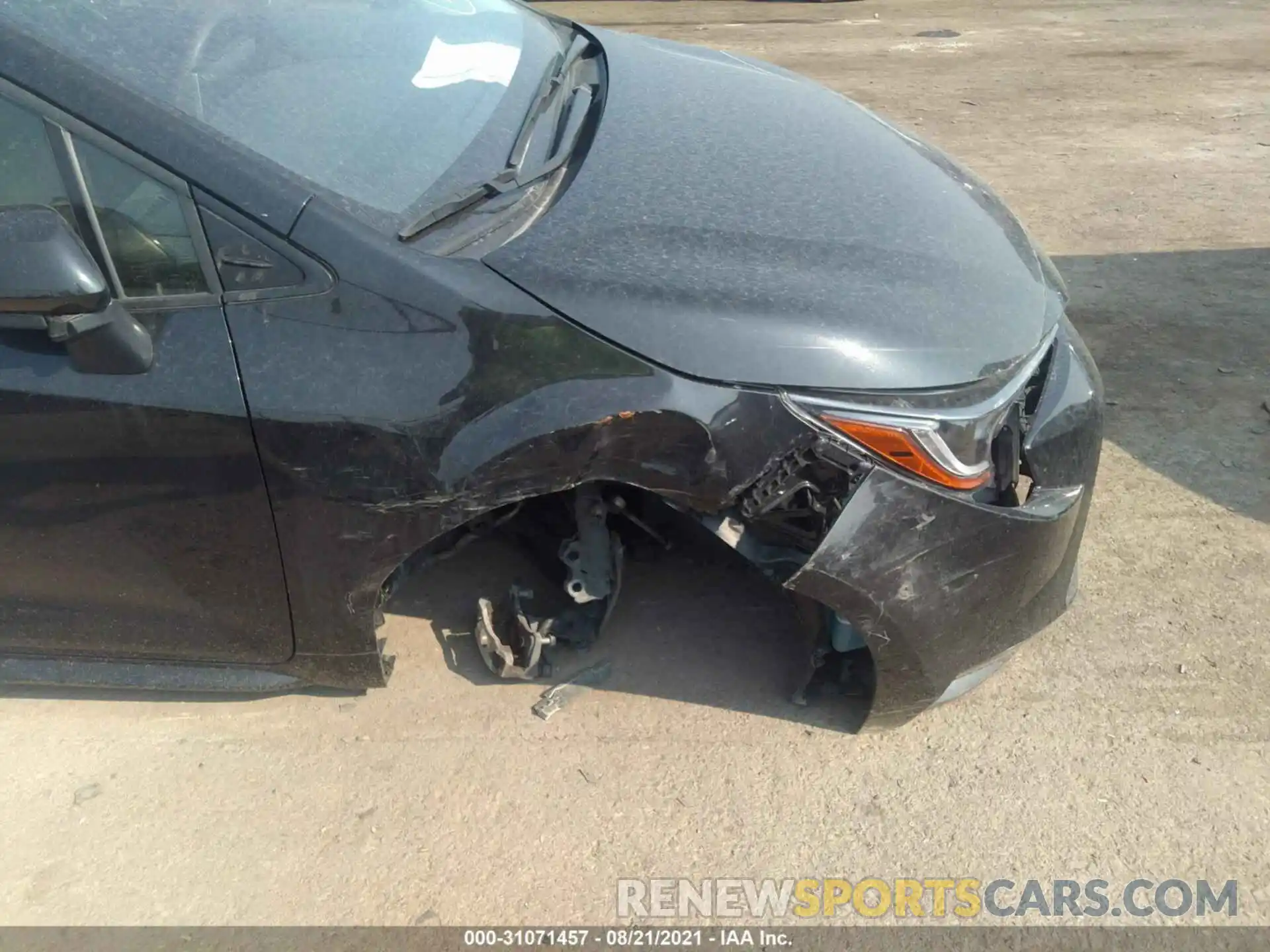 6 Photograph of a damaged car JTDEPRAEXLJ090756 TOYOTA COROLLA 2020