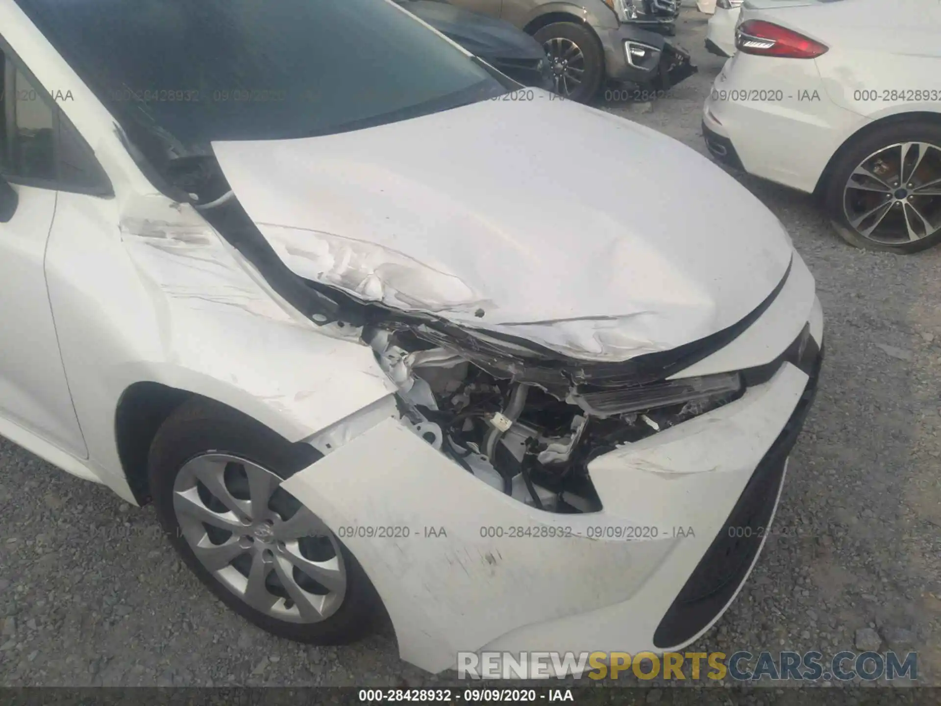 6 Photograph of a damaged car JTDEPRAEXLJ091549 TOYOTA COROLLA 2020