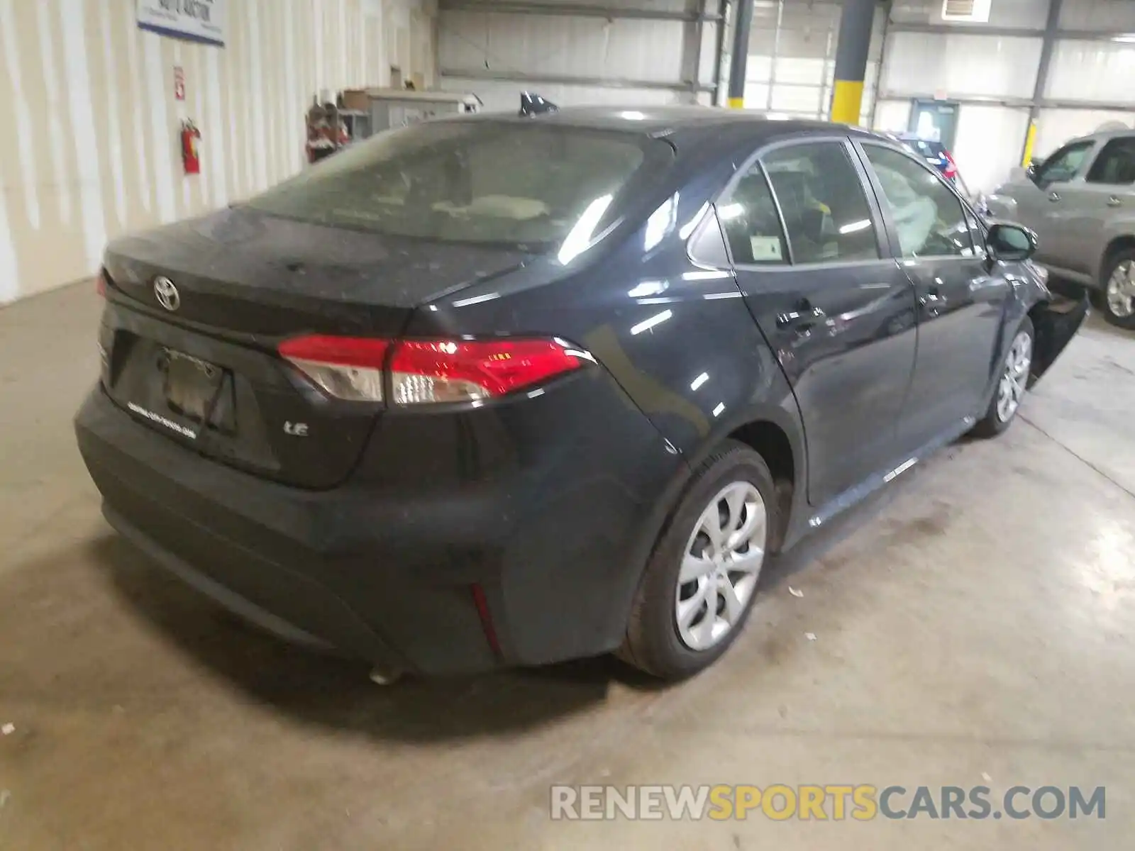 4 Photograph of a damaged car JTDEPRAEXLJ091907 TOYOTA COROLLA 2020