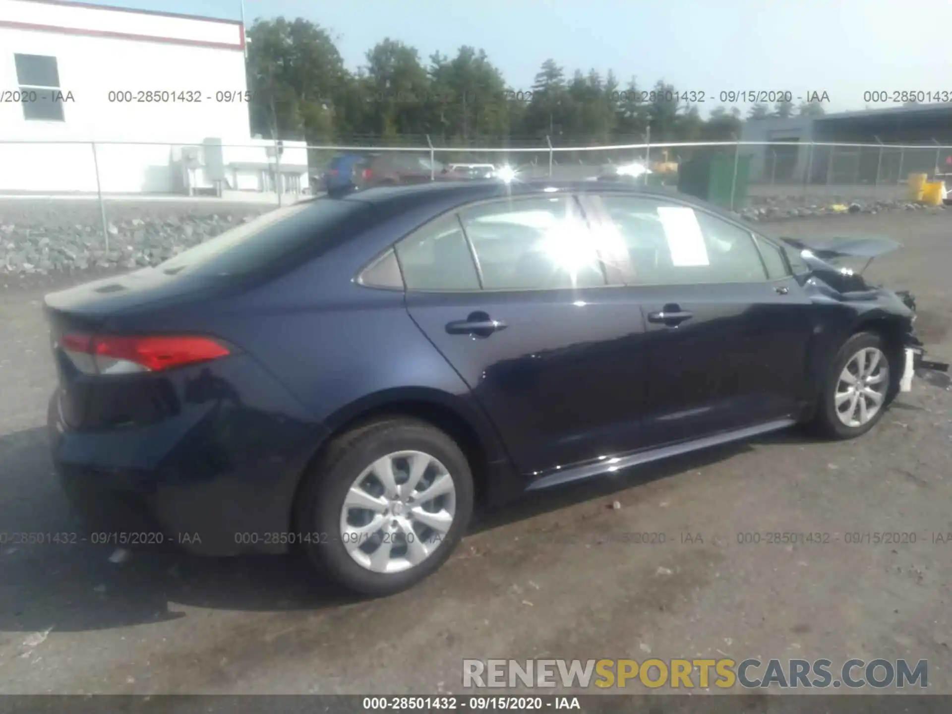 4 Photograph of a damaged car JTDEPRAEXLJ092099 TOYOTA COROLLA 2020