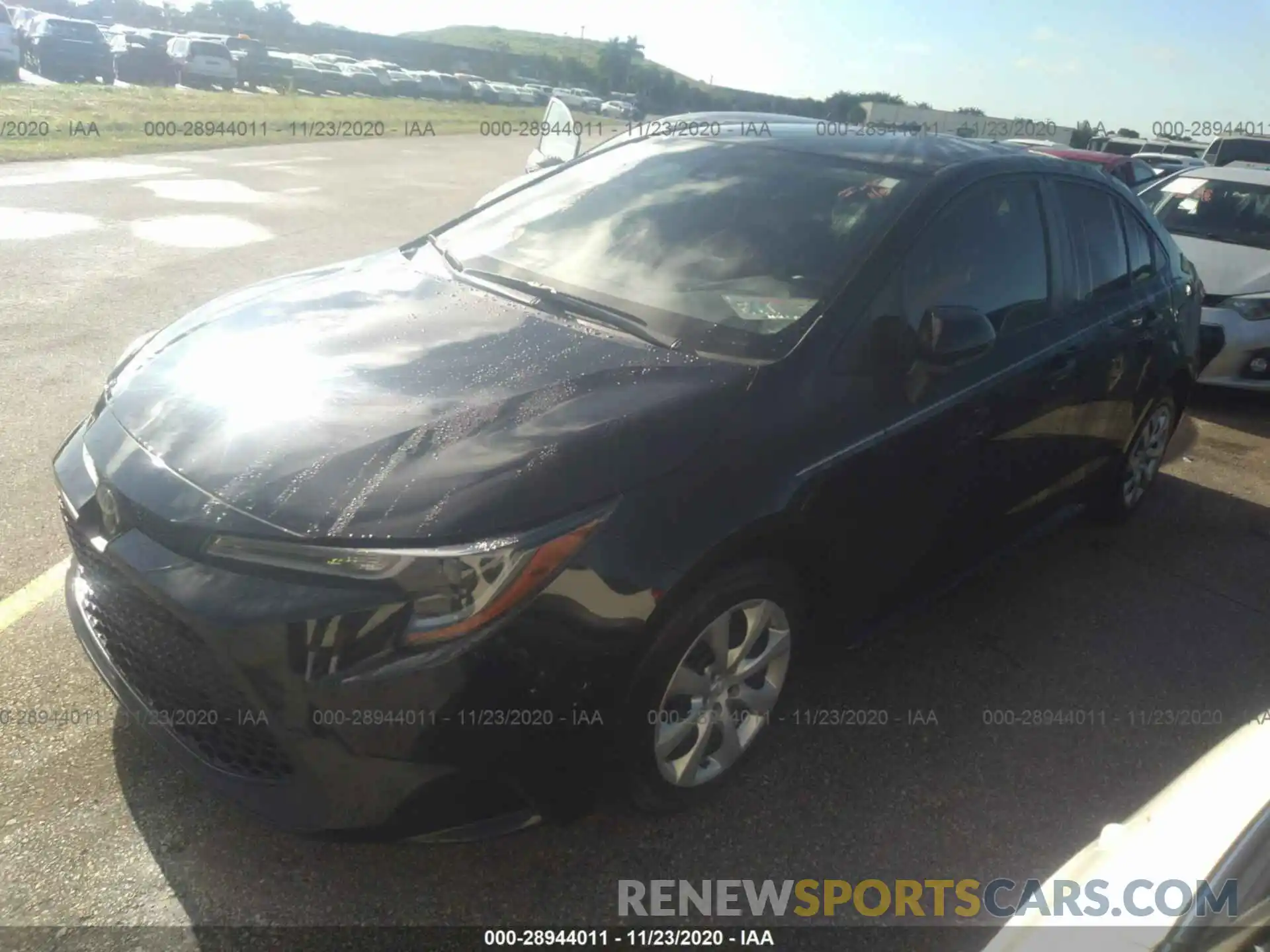 2 Photograph of a damaged car JTDEPRAEXLJ092247 TOYOTA COROLLA 2020