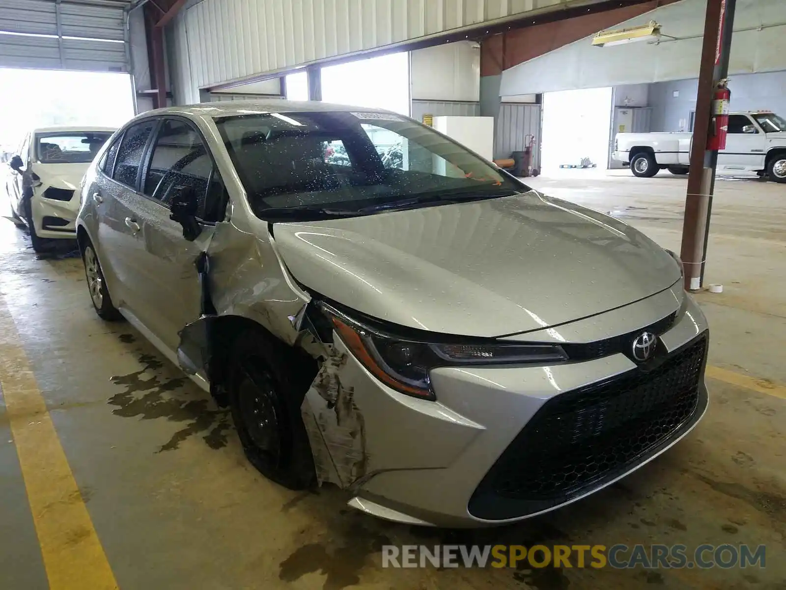 1 Photograph of a damaged car JTDEPRAEXLJ094984 TOYOTA COROLLA 2020