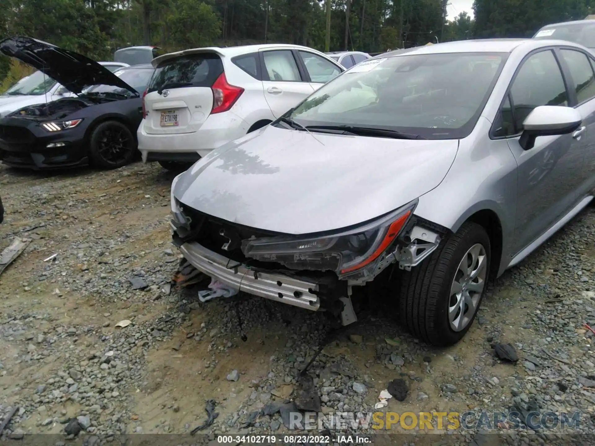 6 Photograph of a damaged car JTDEPRAEXLJ095682 TOYOTA COROLLA 2020