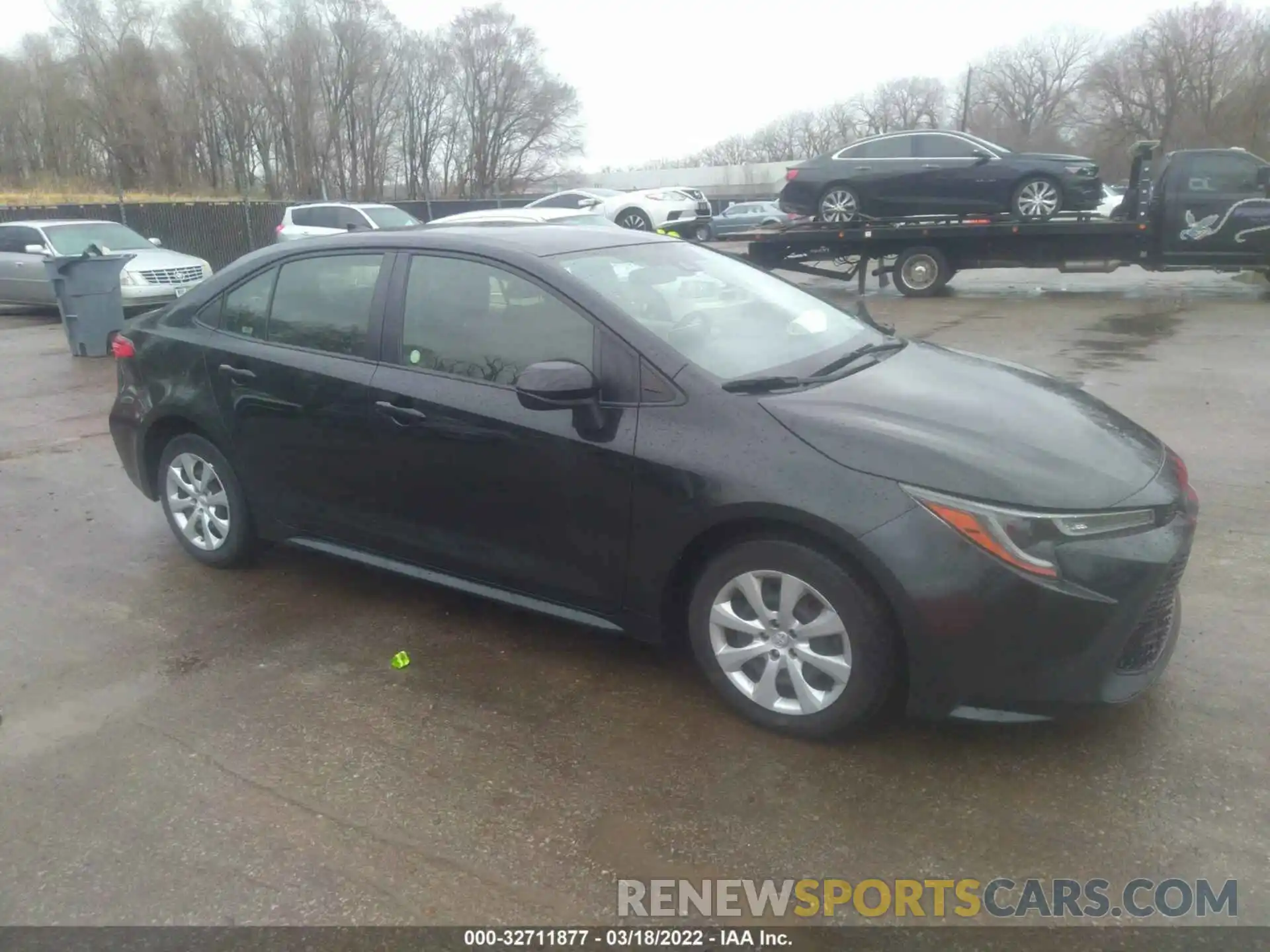 1 Photograph of a damaged car JTDEPRAEXLJ097223 TOYOTA COROLLA 2020