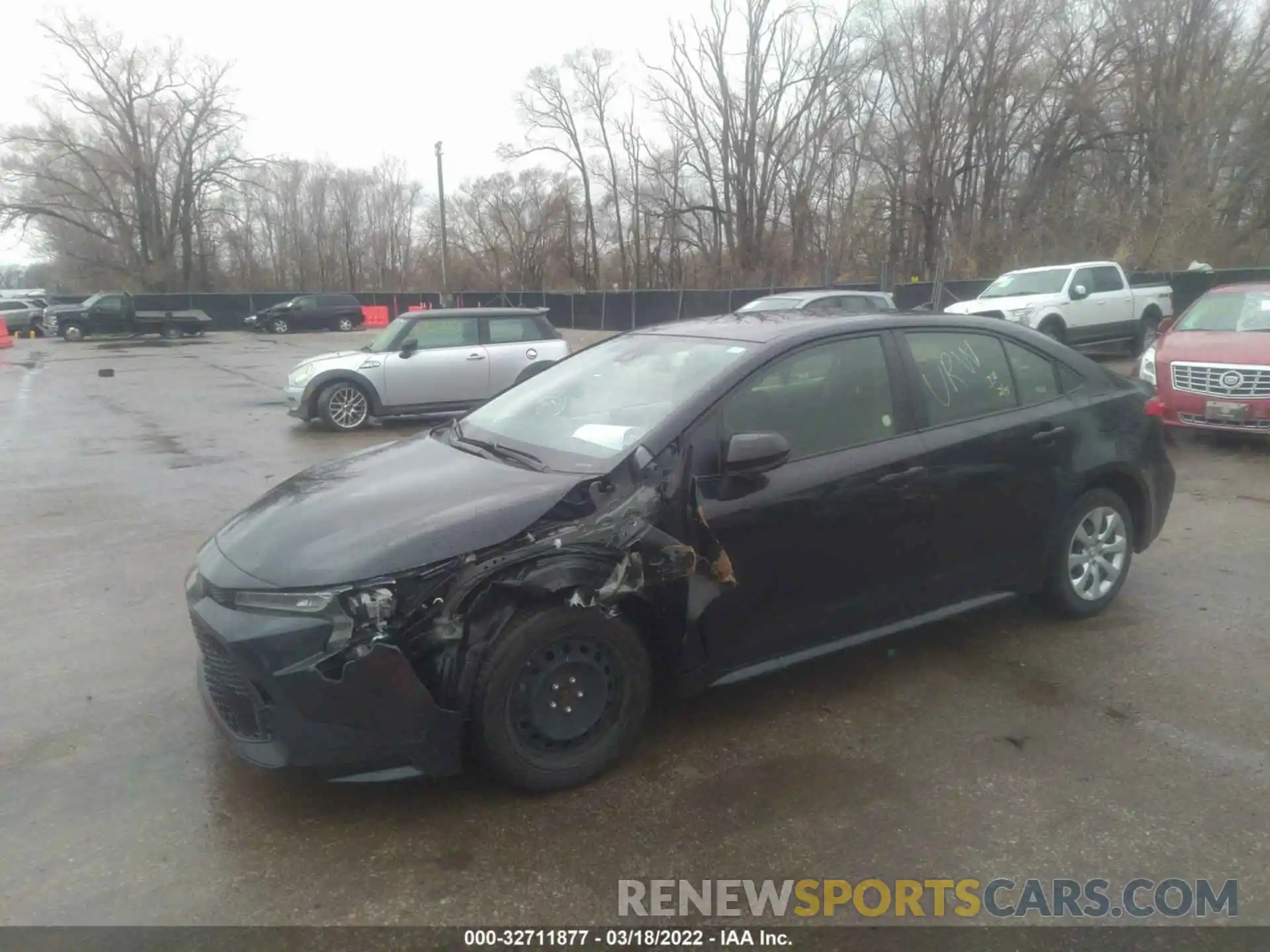 2 Photograph of a damaged car JTDEPRAEXLJ097223 TOYOTA COROLLA 2020