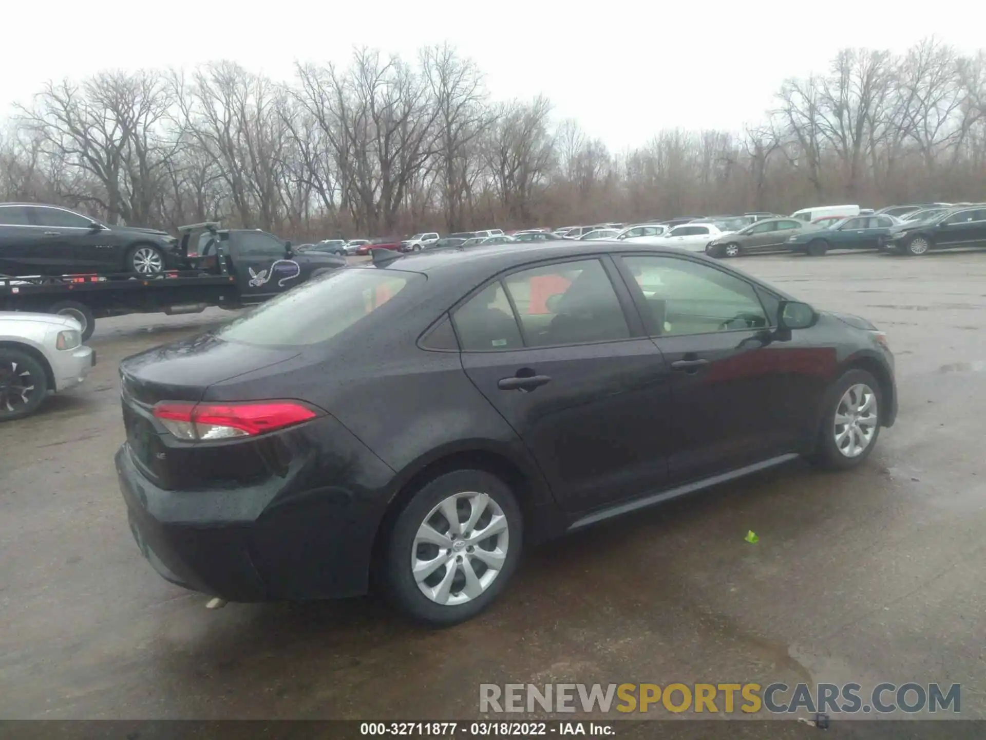 4 Photograph of a damaged car JTDEPRAEXLJ097223 TOYOTA COROLLA 2020